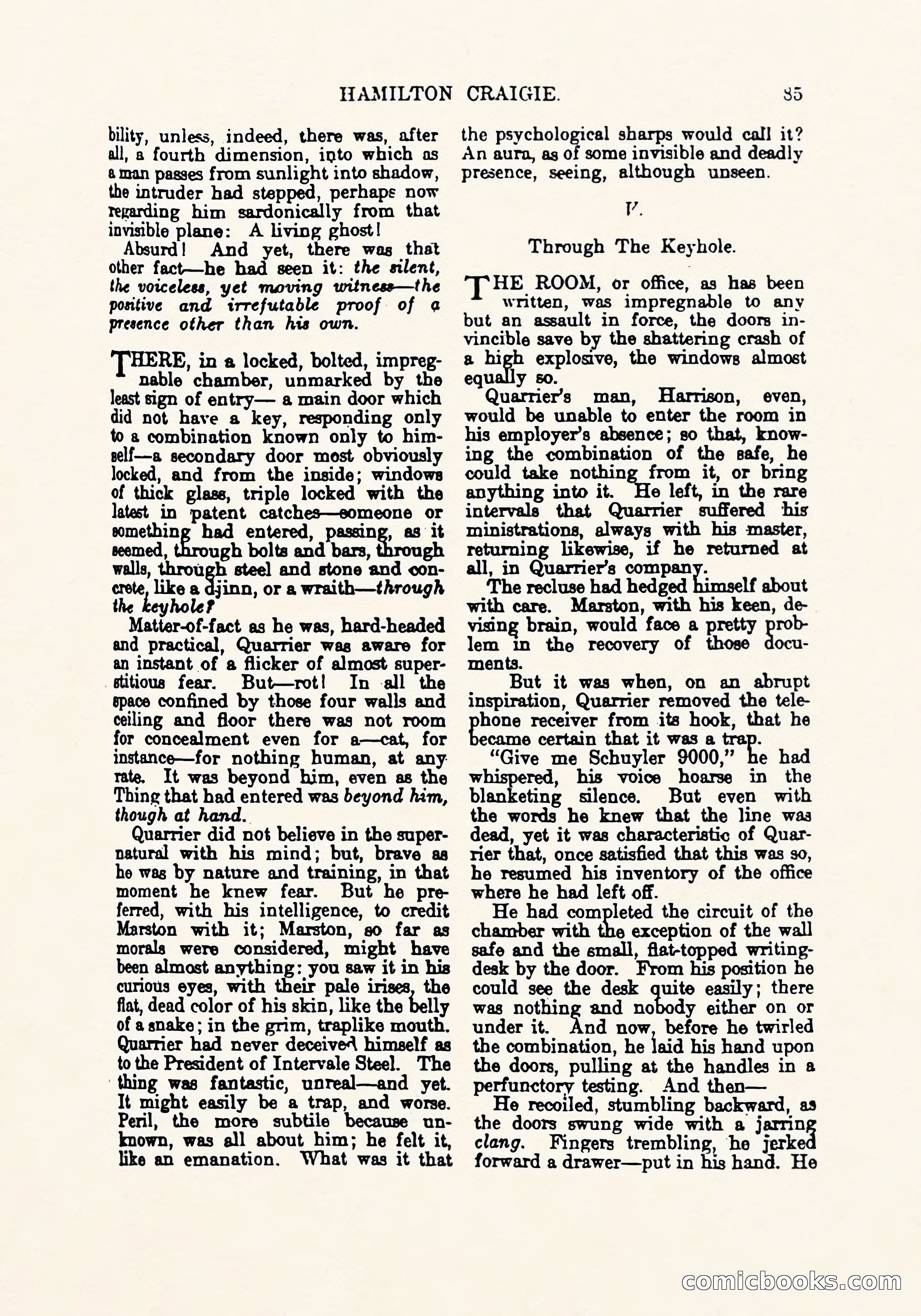 Weird Tales, March 1923 — page 87 of 196