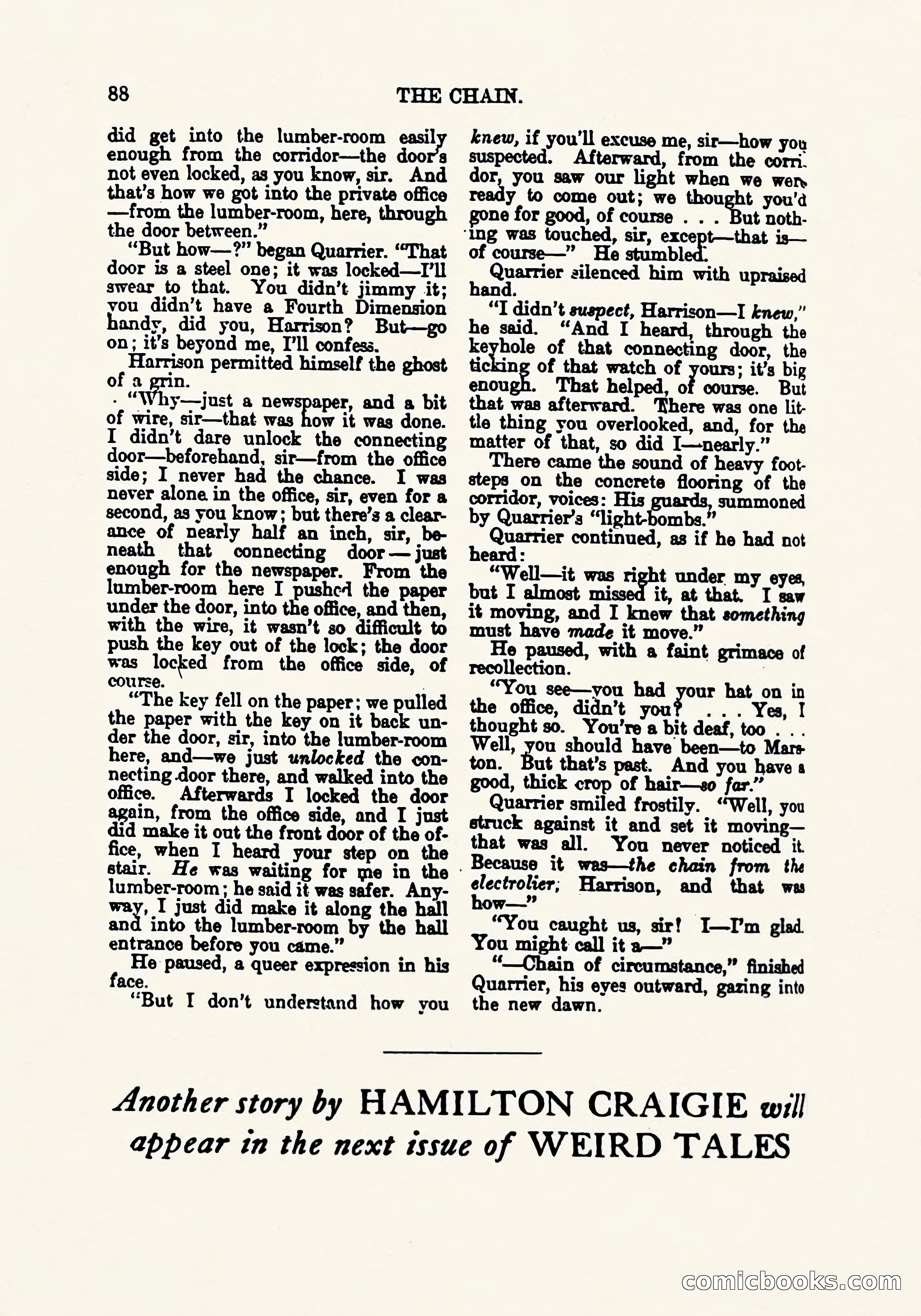 Weird Tales, March 1923 — page 90 of 196