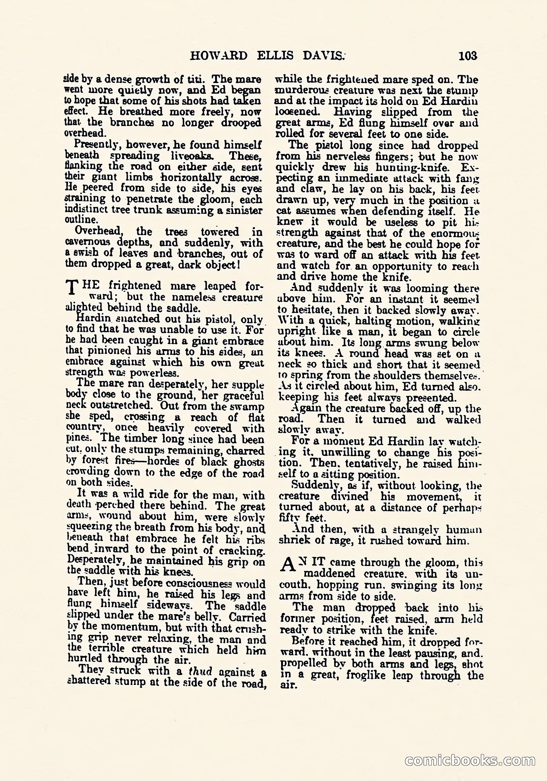 Weird Tales, March 1923 — page 105 of 196
