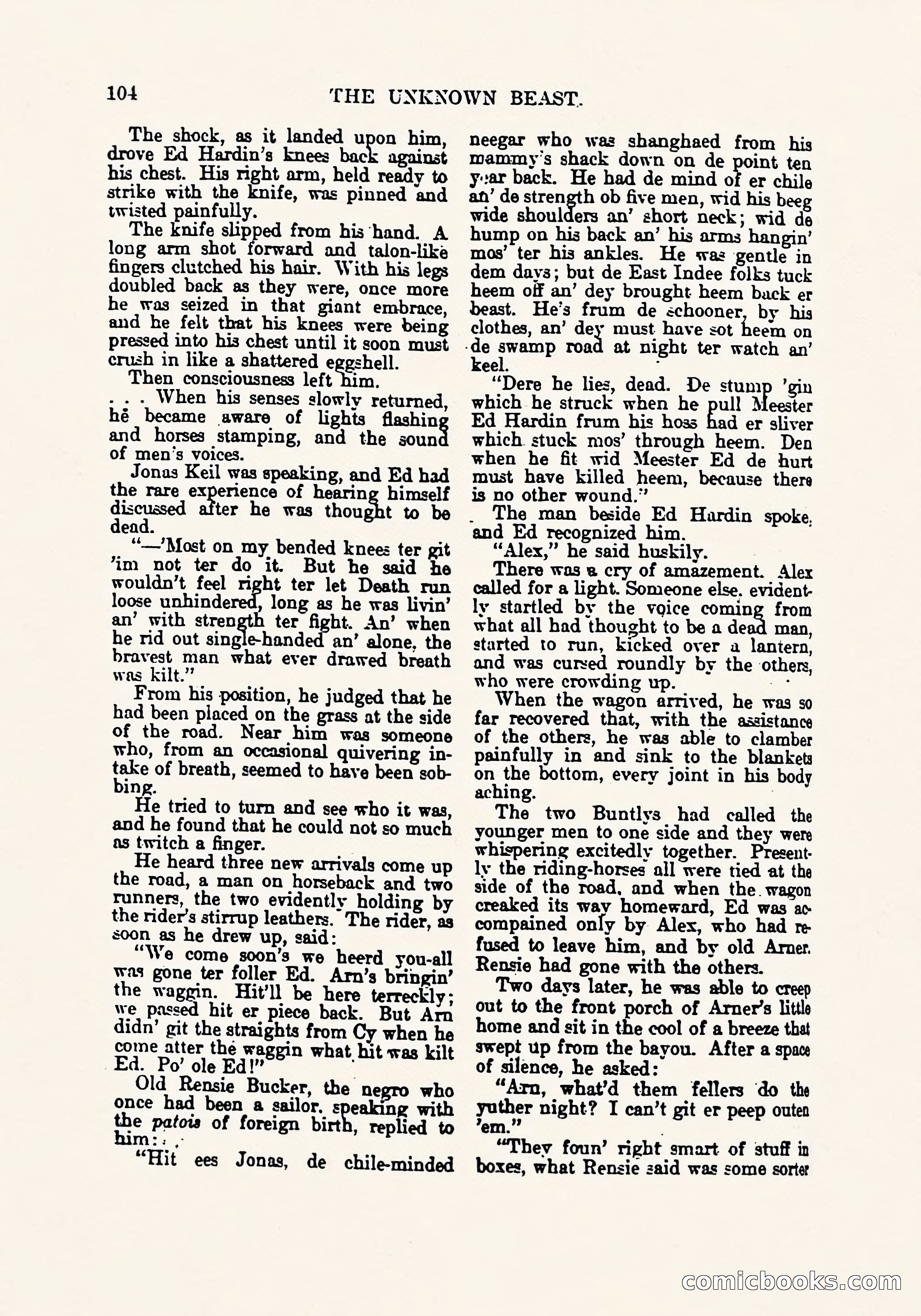 Weird Tales, March 1923 — page 106 of 196