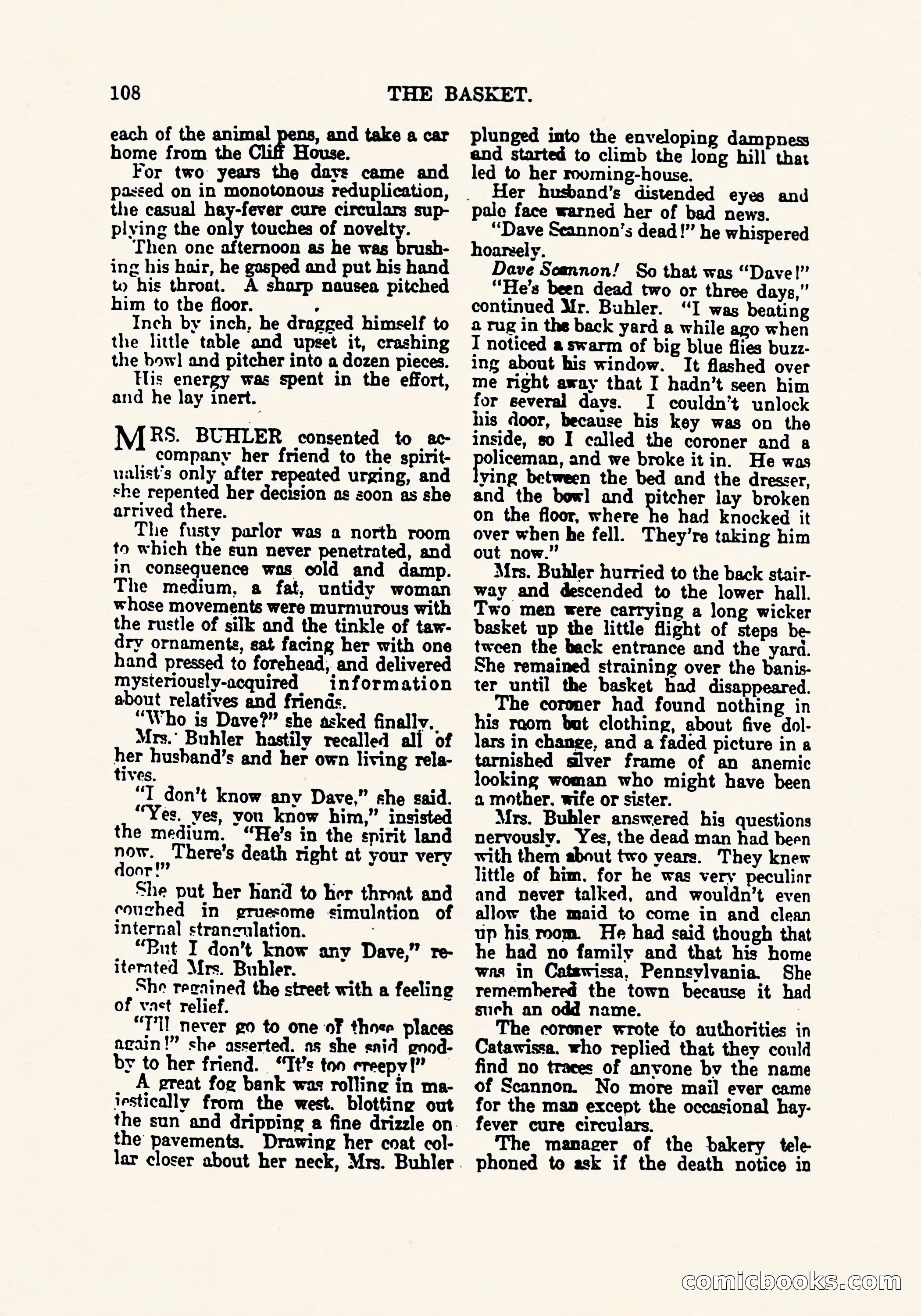 Weird Tales, March 1923 — page 110 of 196