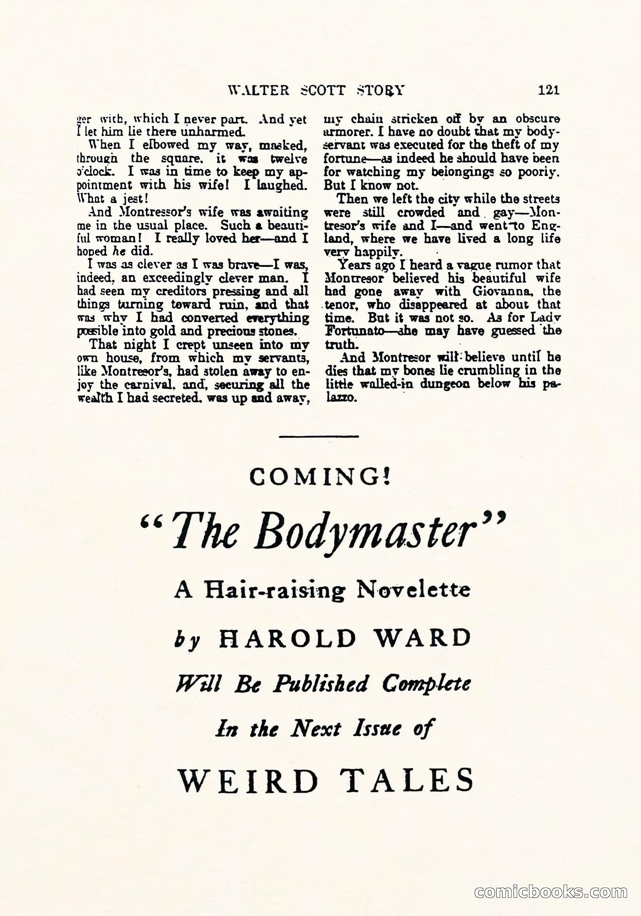 Weird Tales, March 1923 — page 123 of 196