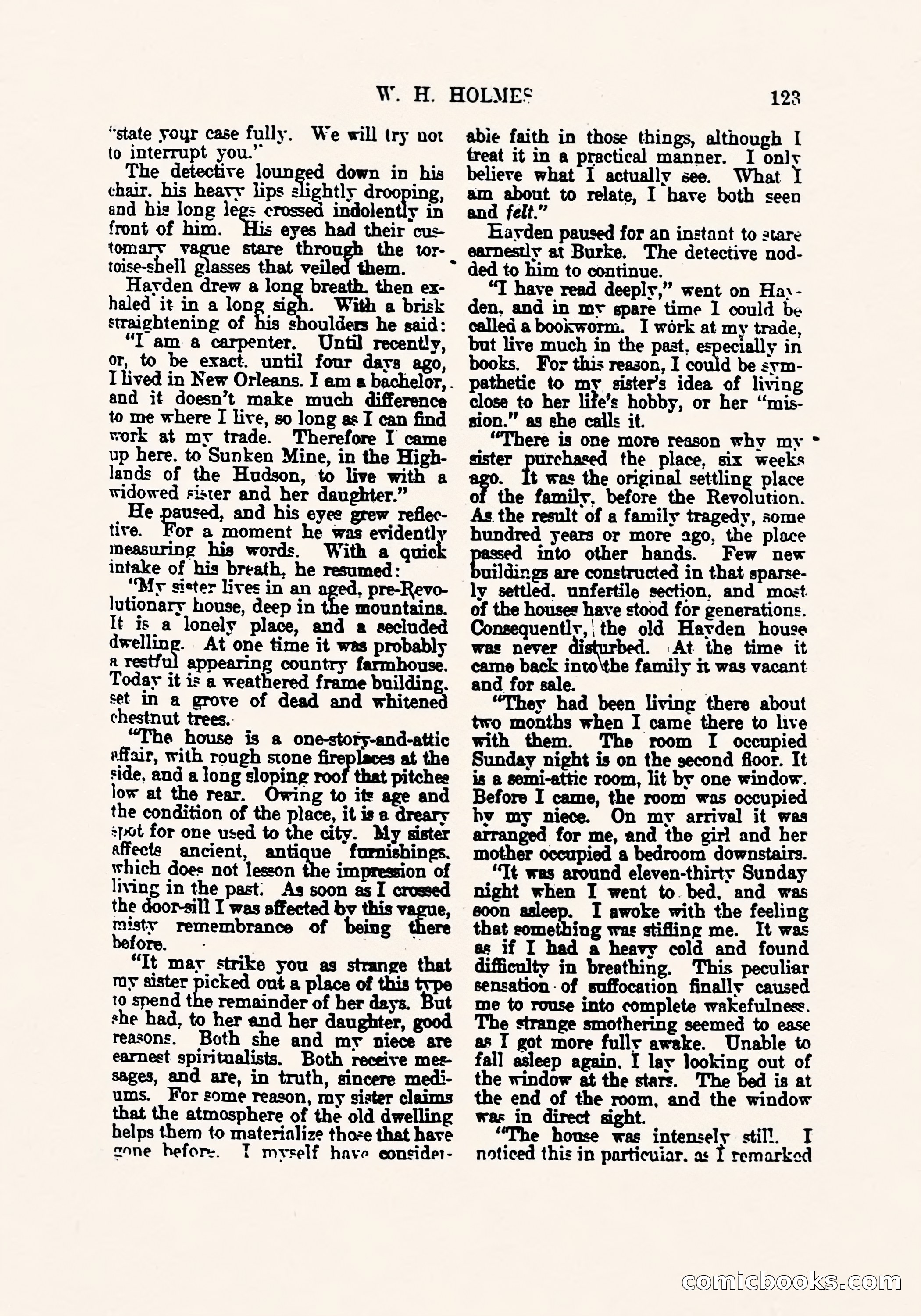 Weird Tales, March 1923 — page 125 of 196