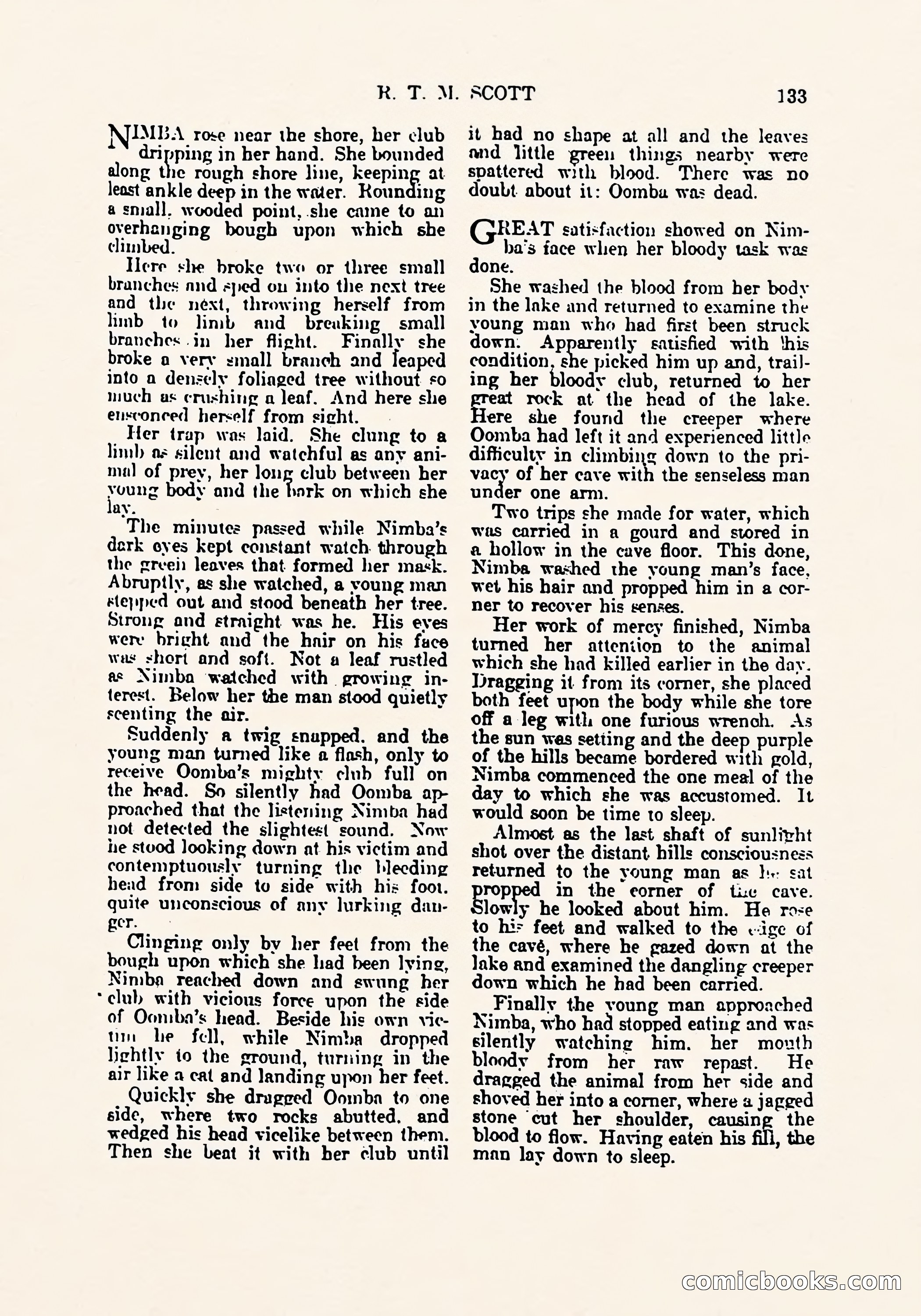 Weird Tales, March 1923 — page 135 of 196