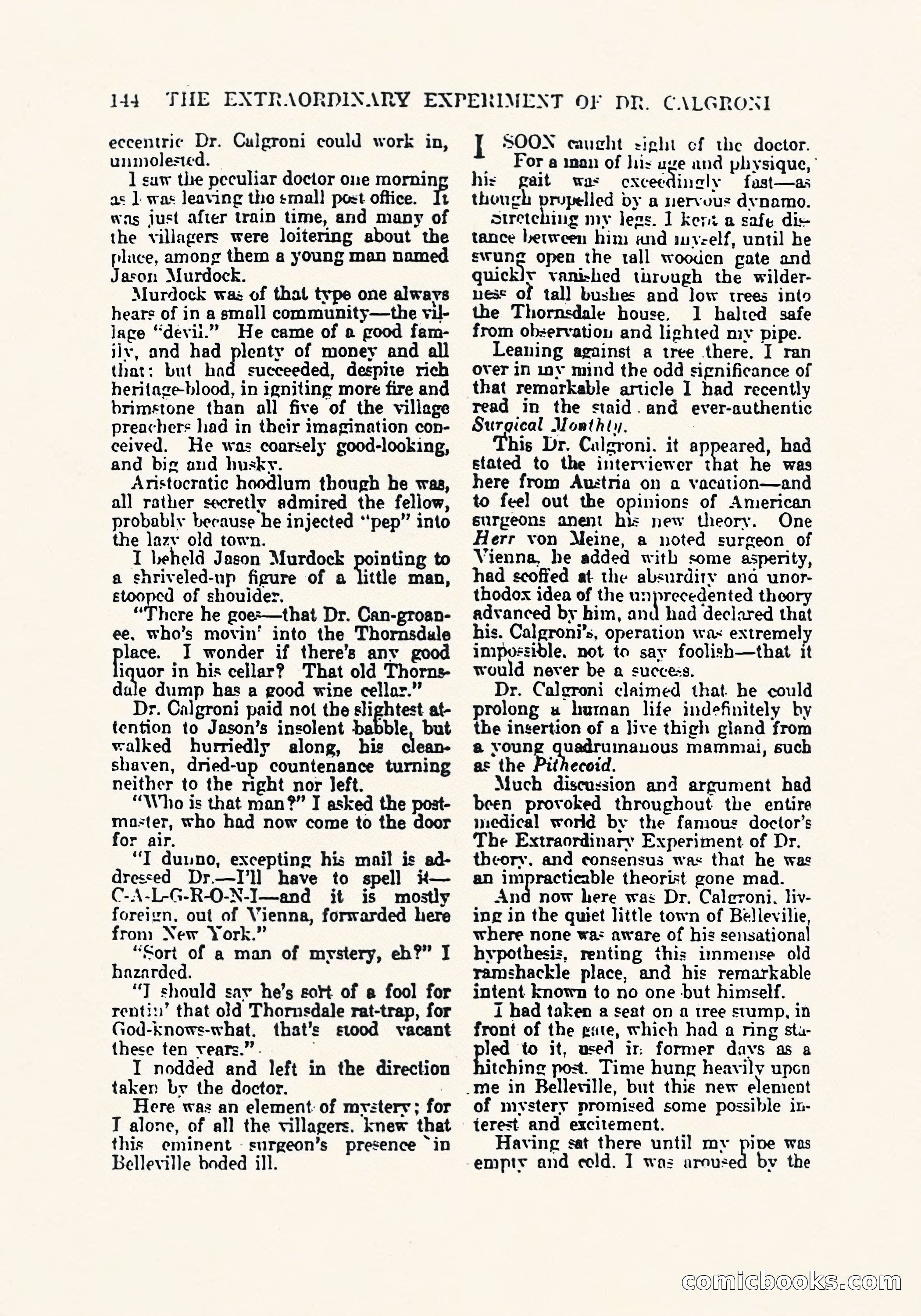 Weird Tales, March 1923 — page 146 of 196