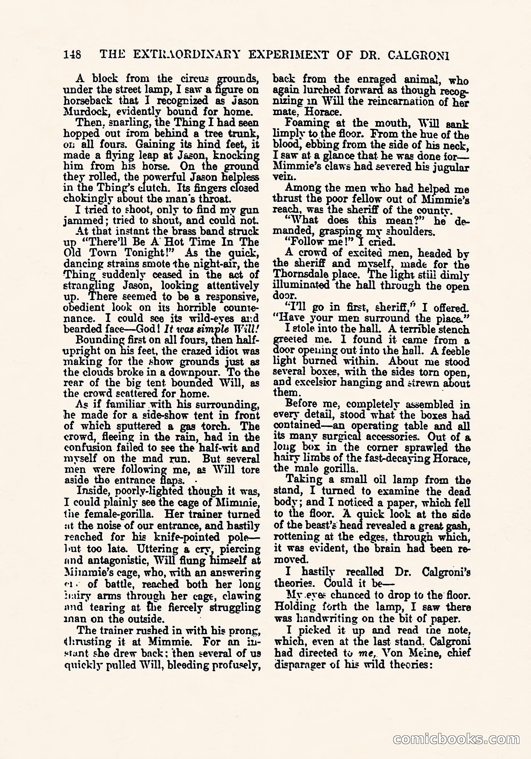 Weird Tales, March 1923 — page 150 of 196
