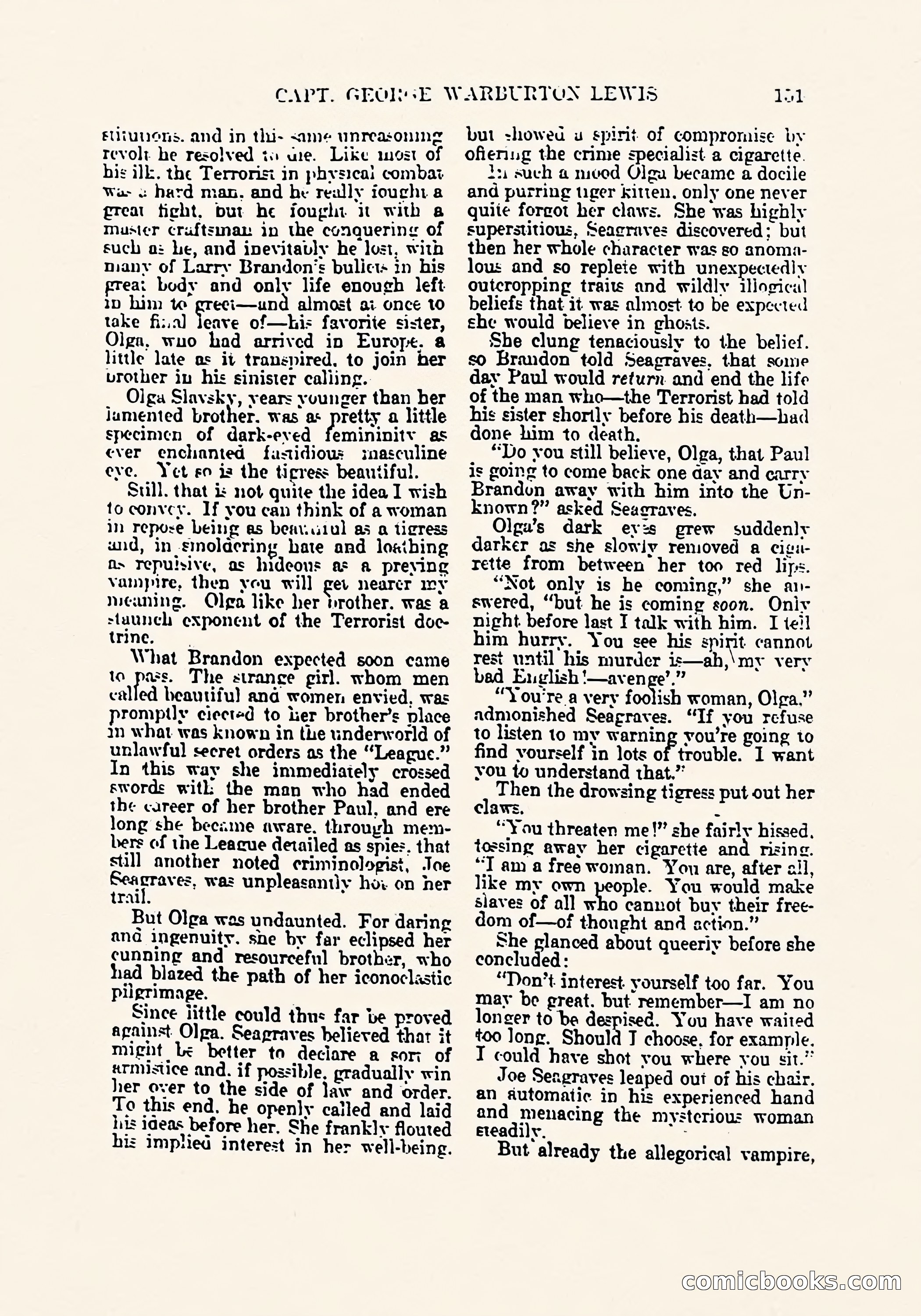 Weird Tales, March 1923 — page 153 of 196