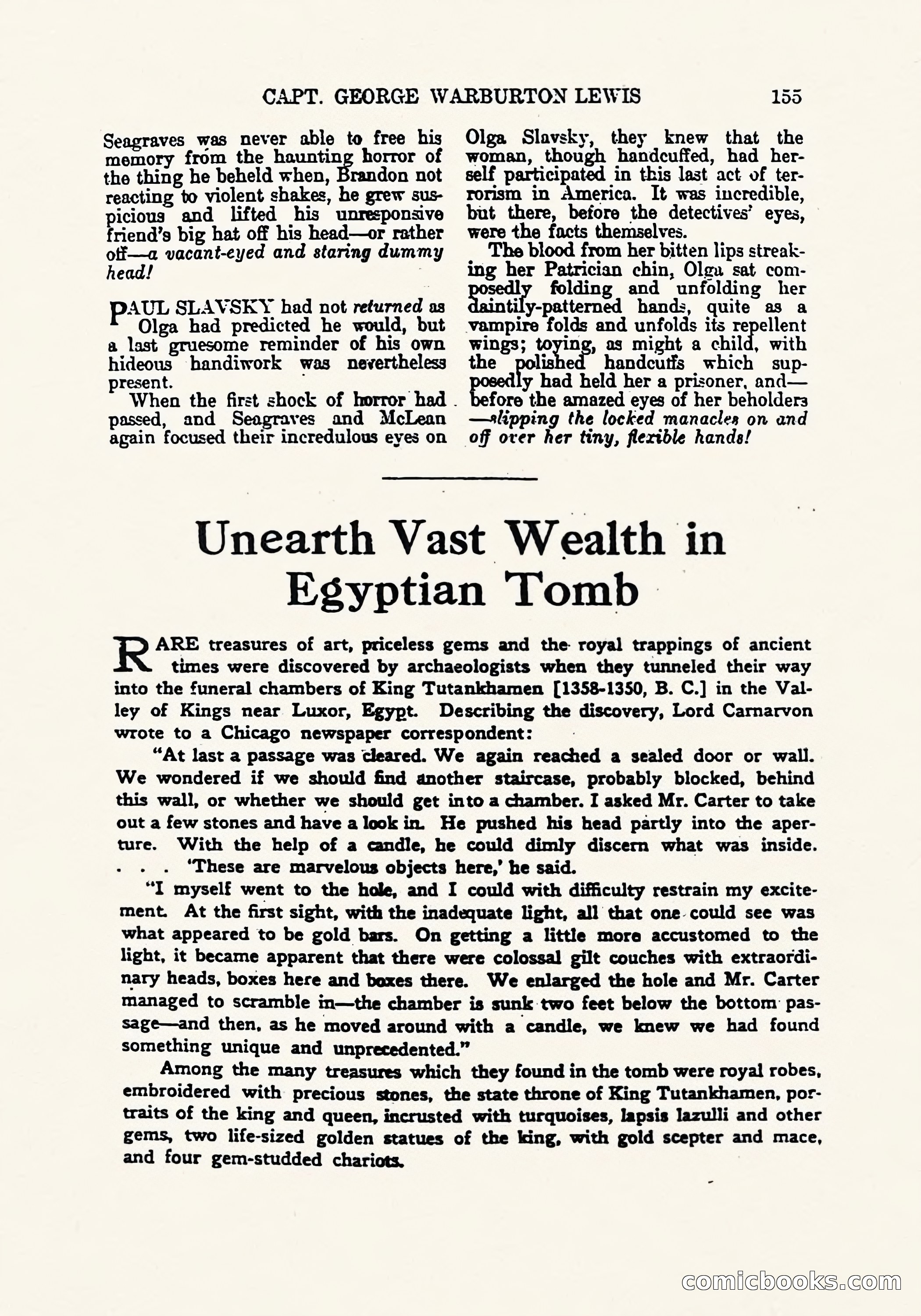 Weird Tales, March 1923 — page 157 of 196