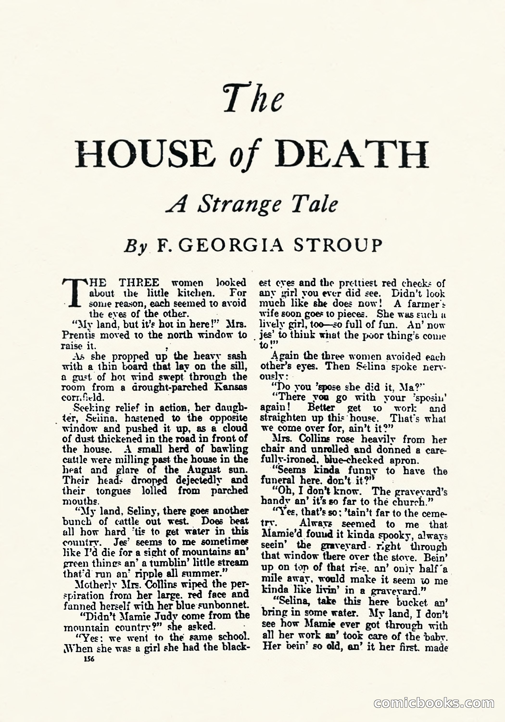 Weird Tales, March 1923 — page 158 of 196