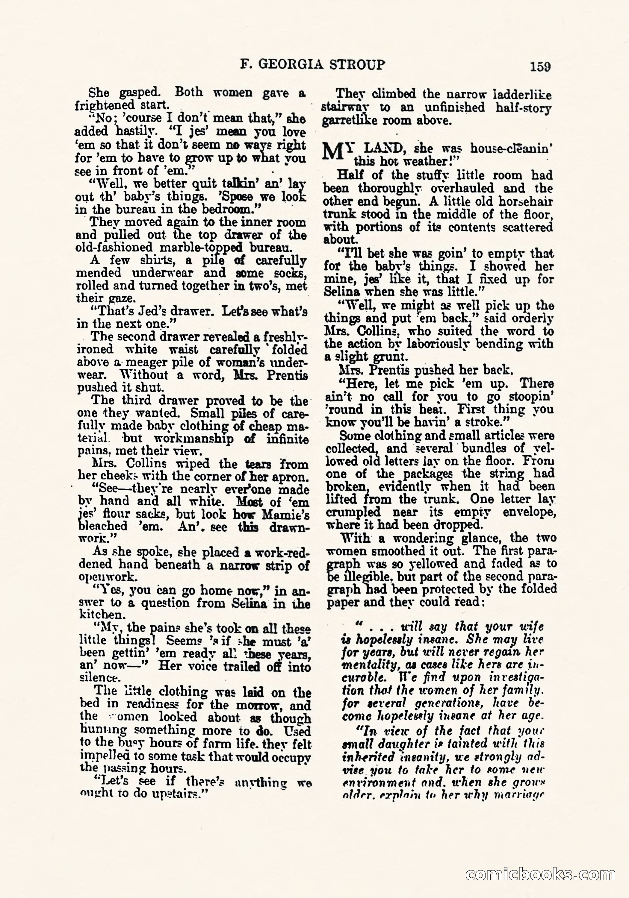 Weird Tales, March 1923 — page 161 of 196