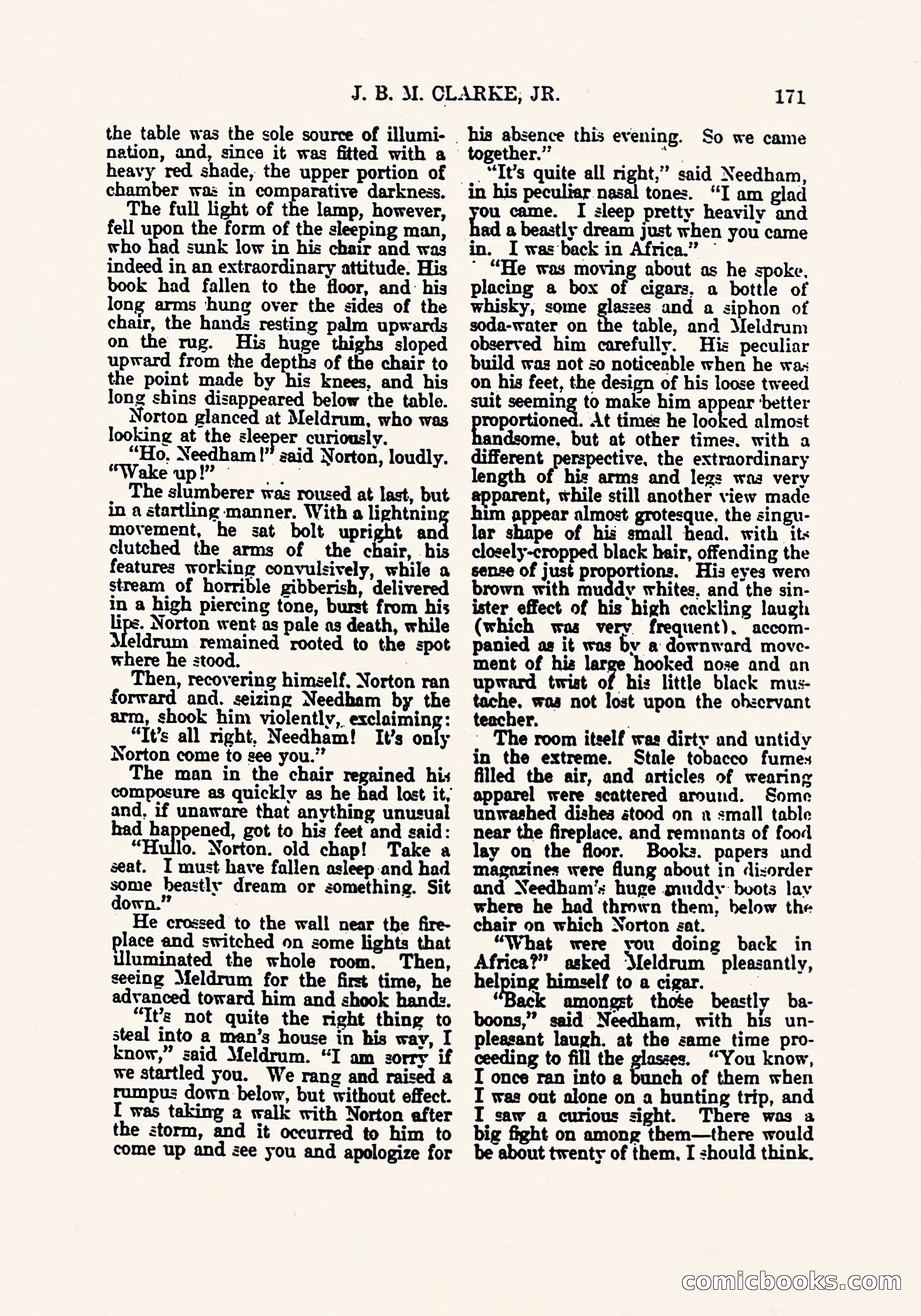 Weird Tales, March 1923 — page 173 of 196