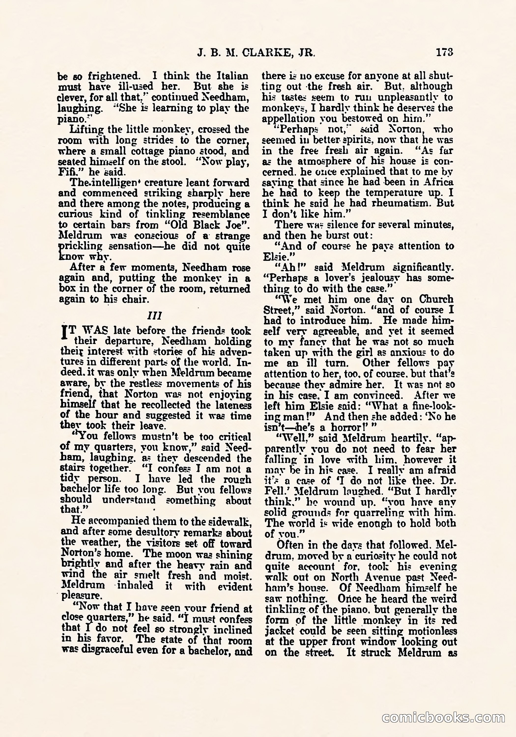 Weird Tales, March 1923 — page 175 of 196