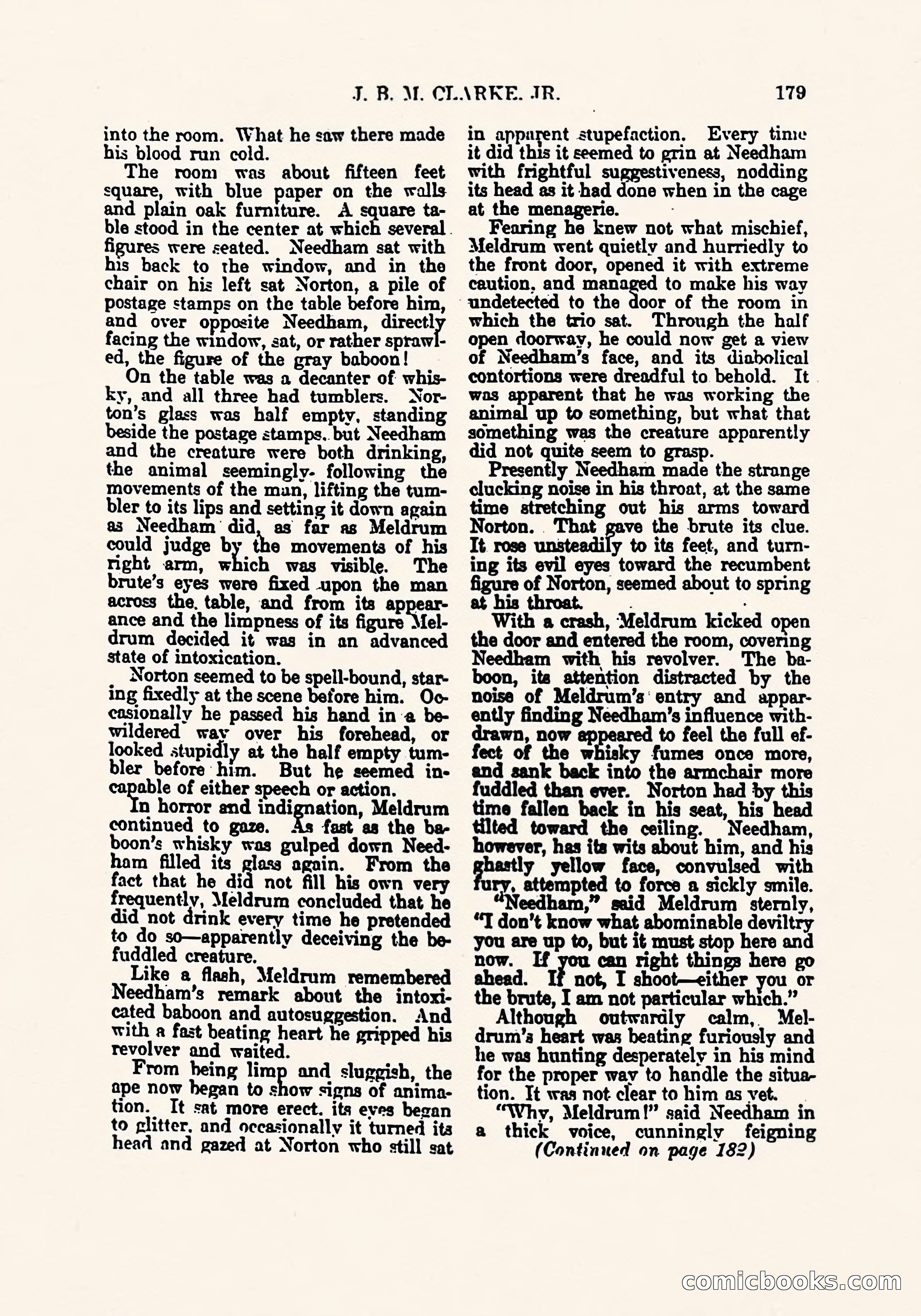 Weird Tales, March 1923 — page 181 of 196