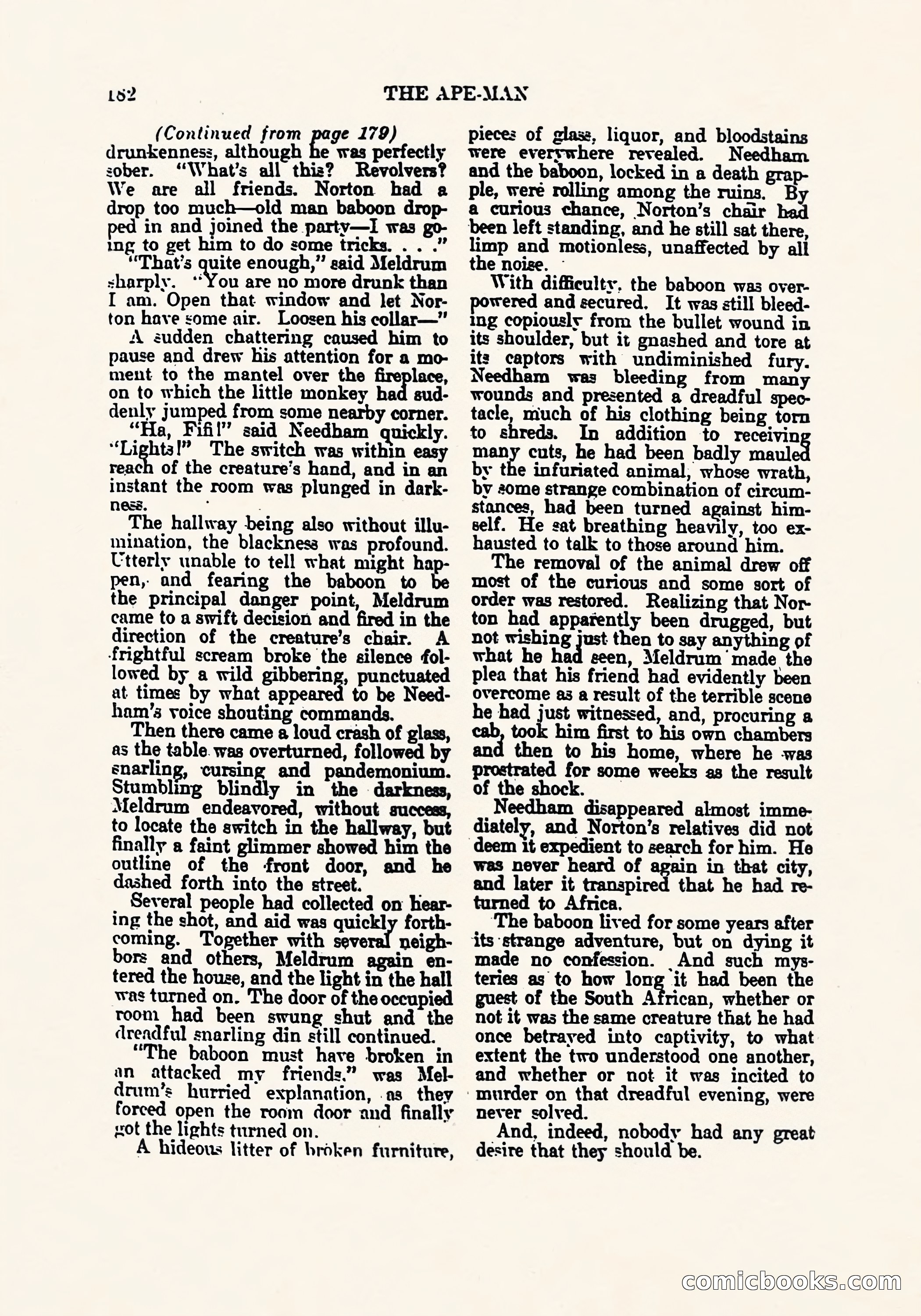 Weird Tales, March 1923 — page 184 of 196