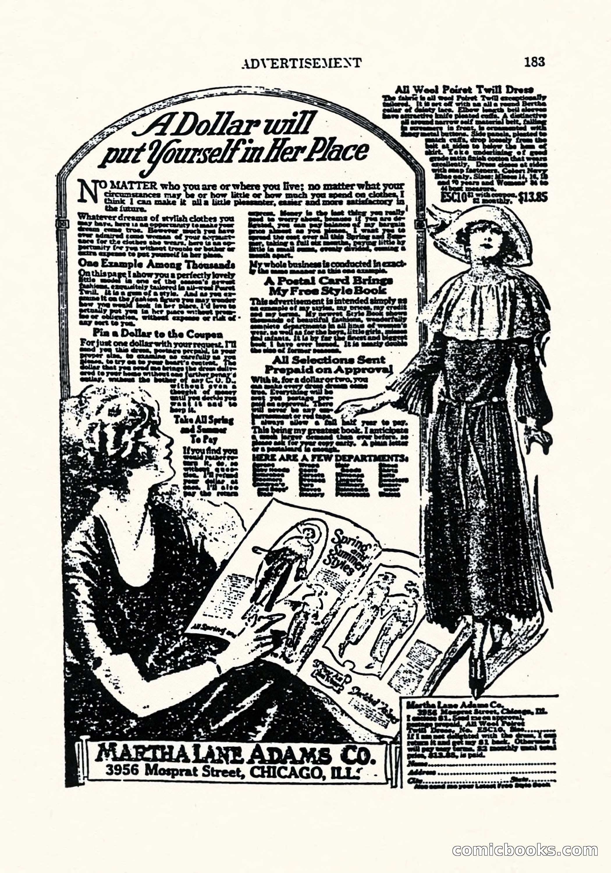Weird Tales, March 1923 — page 185 of 196