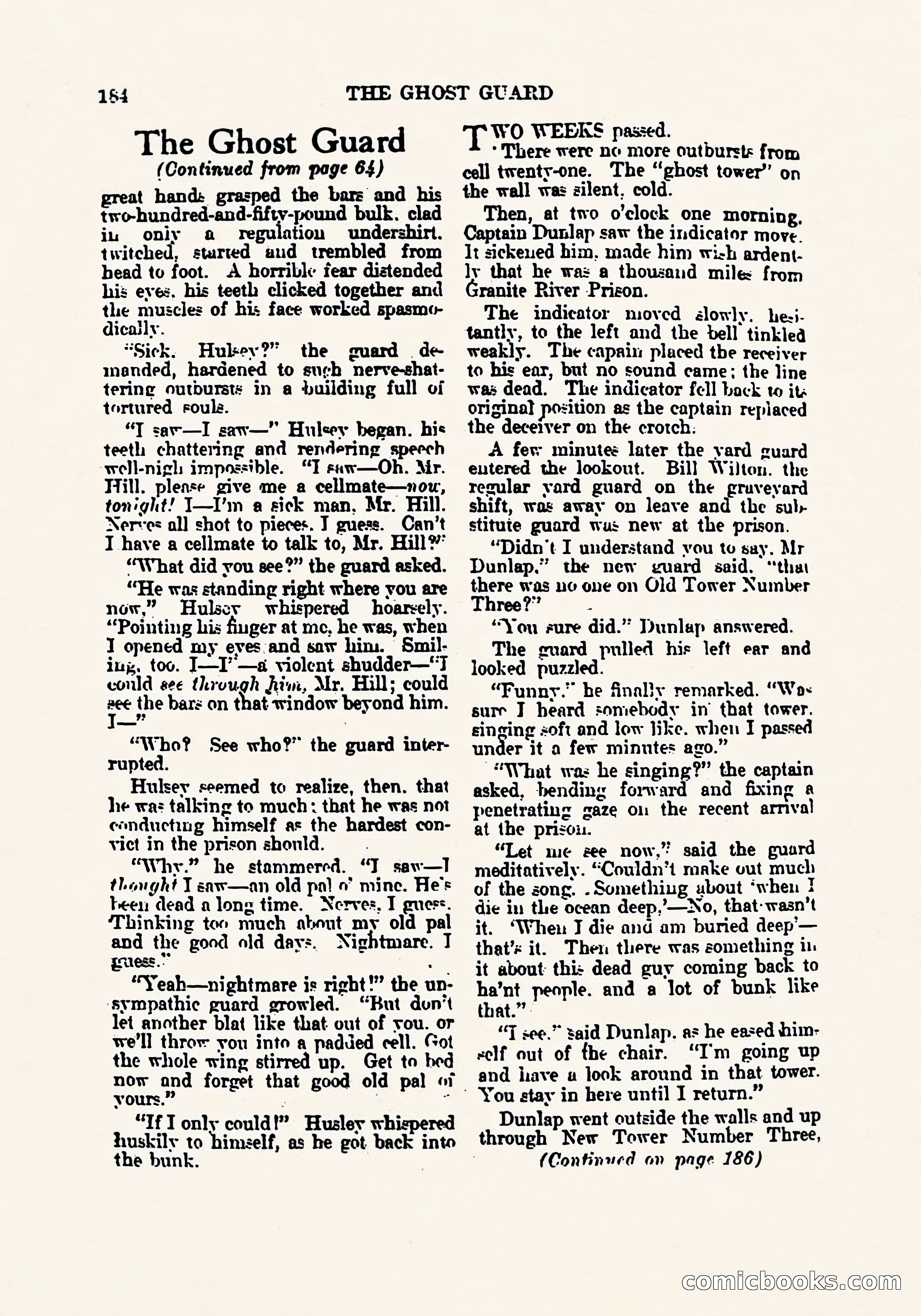 Weird Tales, March 1923 — page 186 of 196