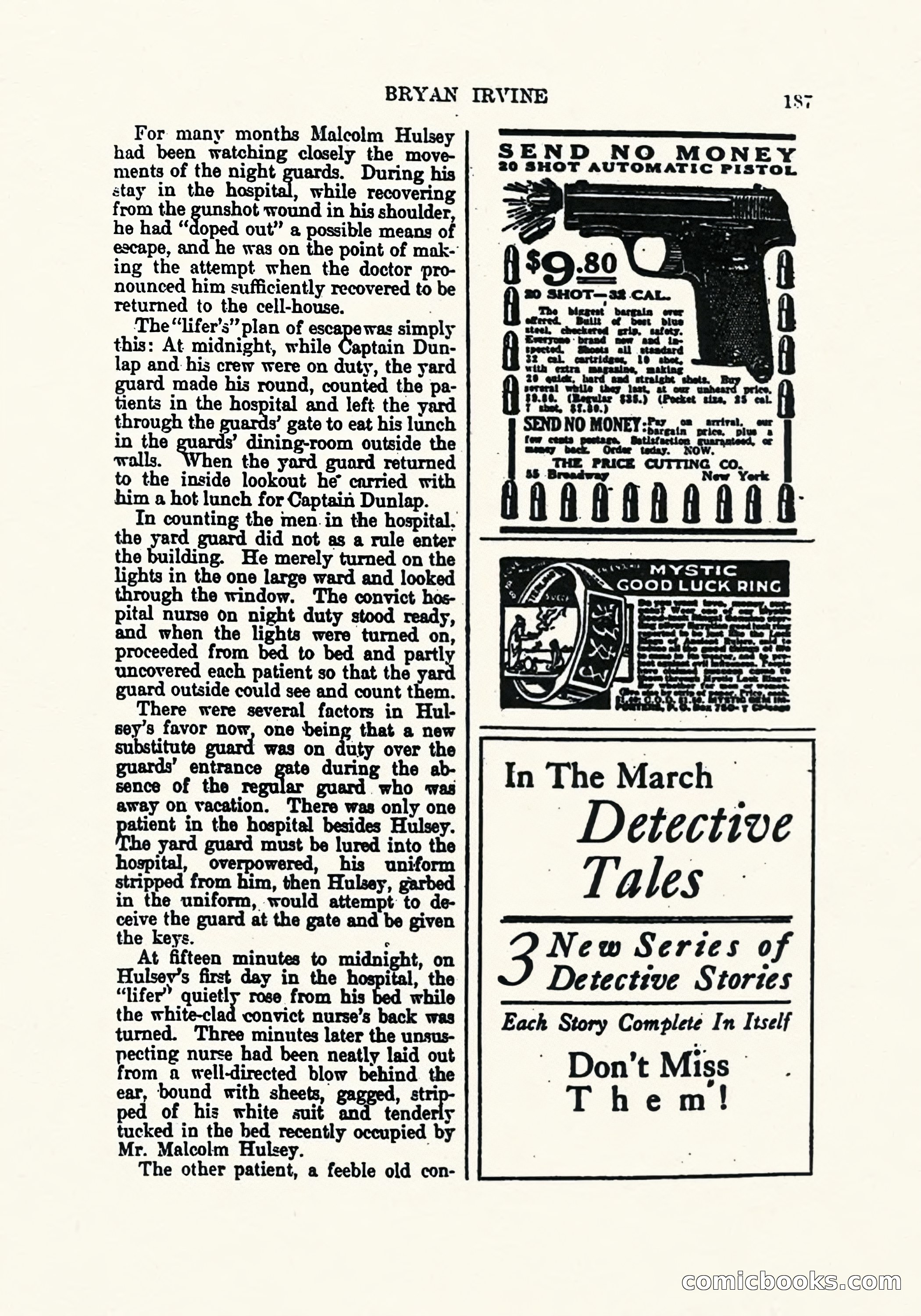 Weird Tales, March 1923 — page 189 of 196
