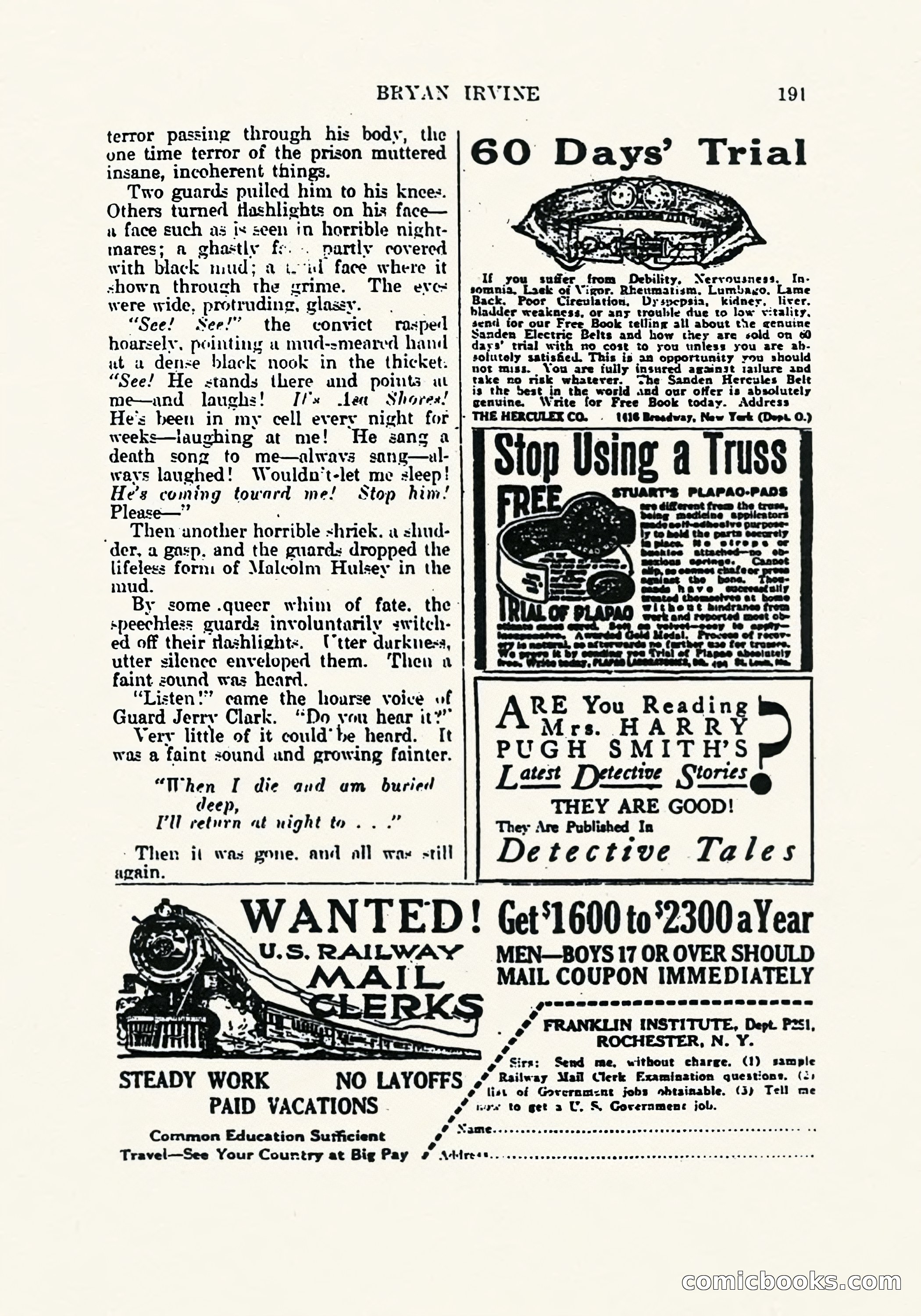 Weird Tales, March 1923 — page 193 of 196