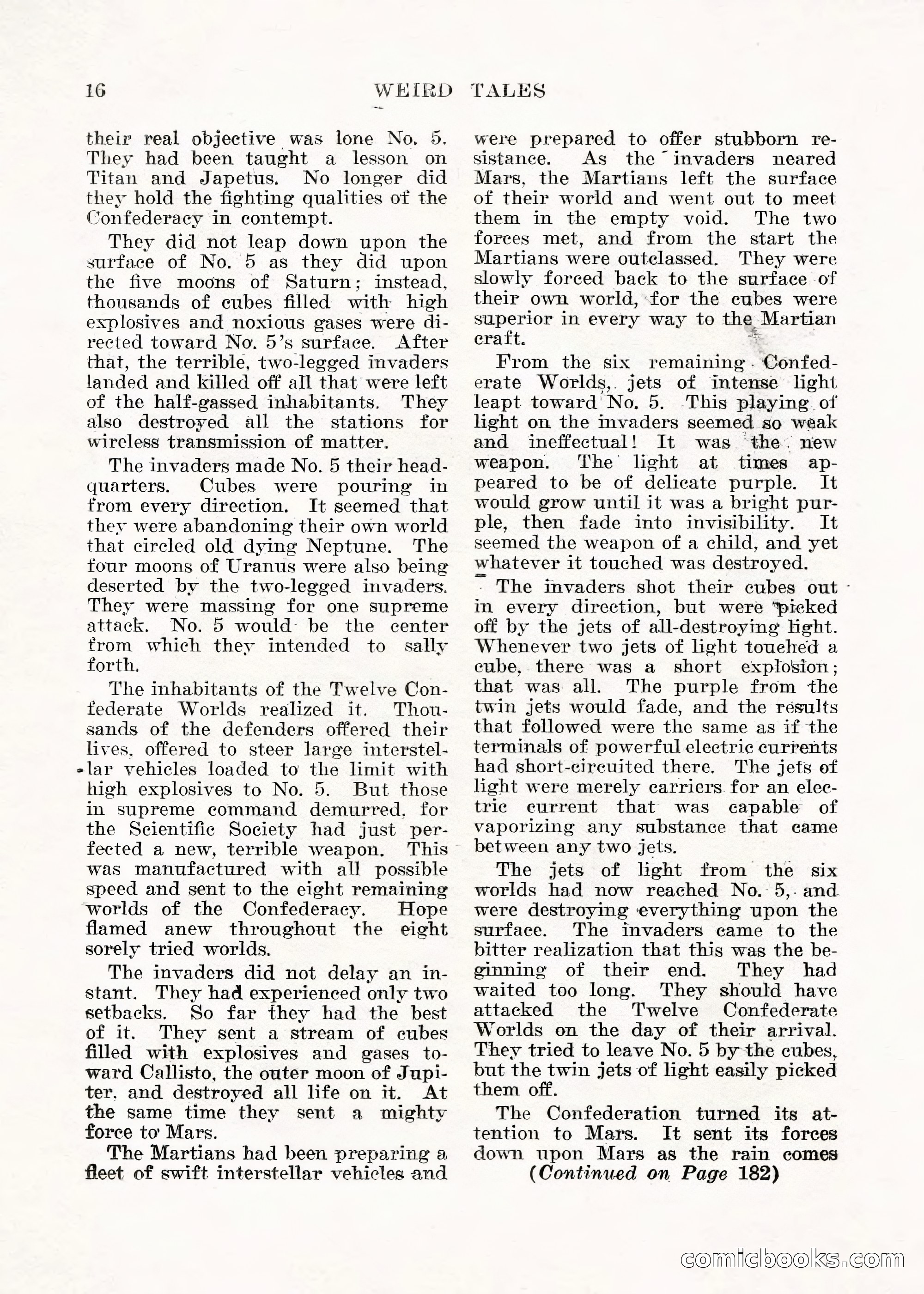 Weird Tales, Vol. V No. 1 — page 17 of 195