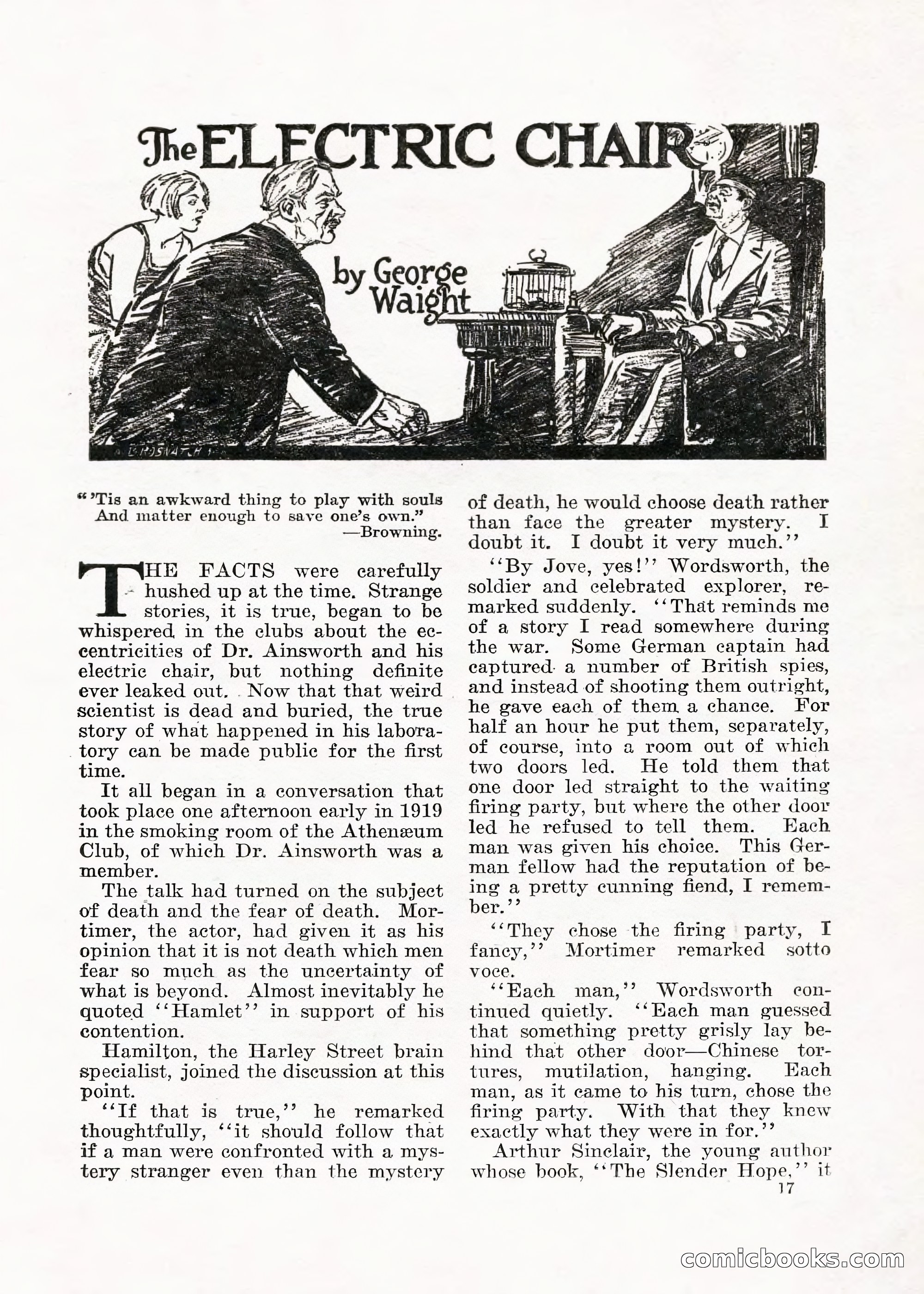 Weird Tales, Vol. V No. 1 — page 18 of 195