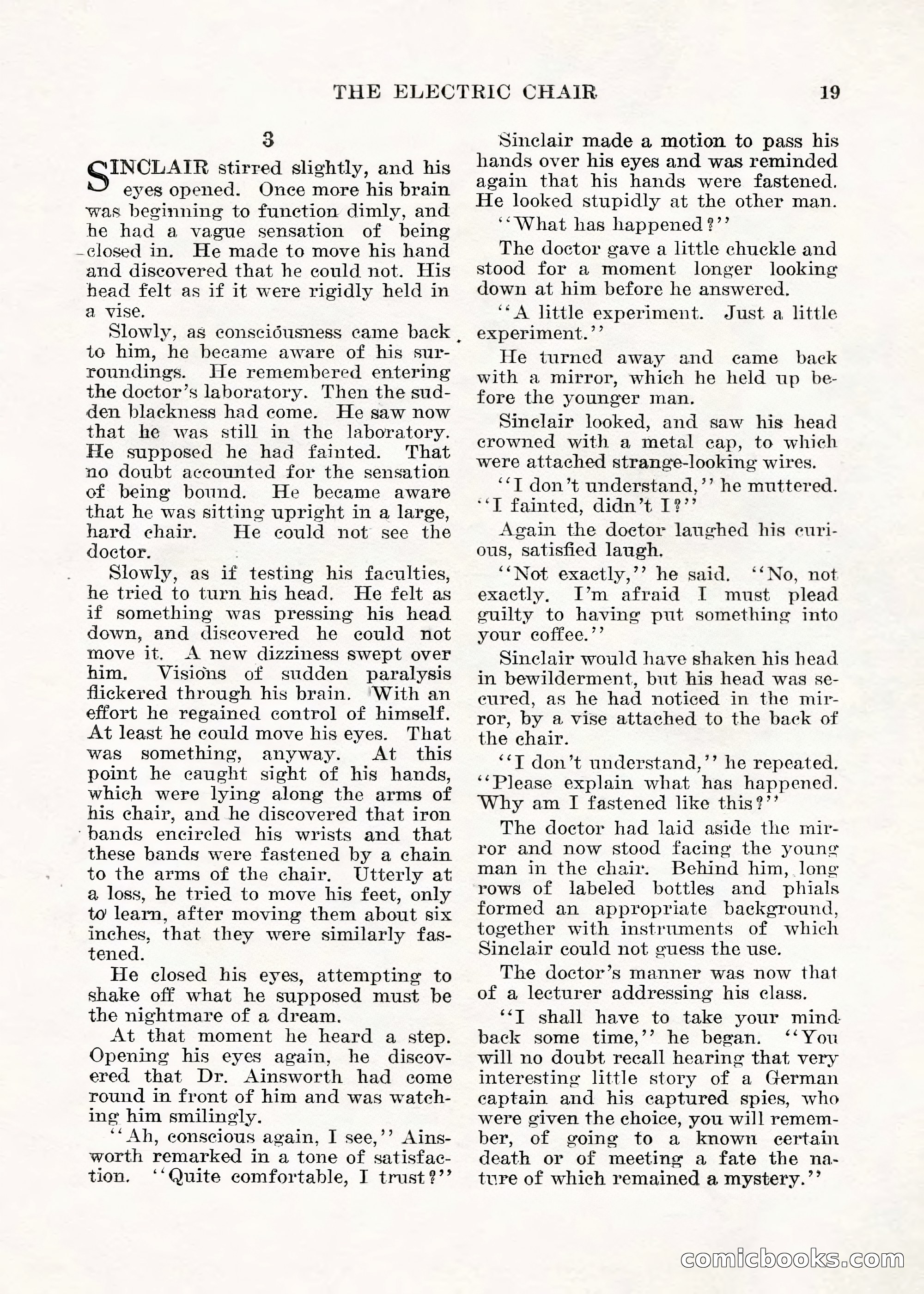 Weird Tales, Vol. V No. 1 — page 20 of 195