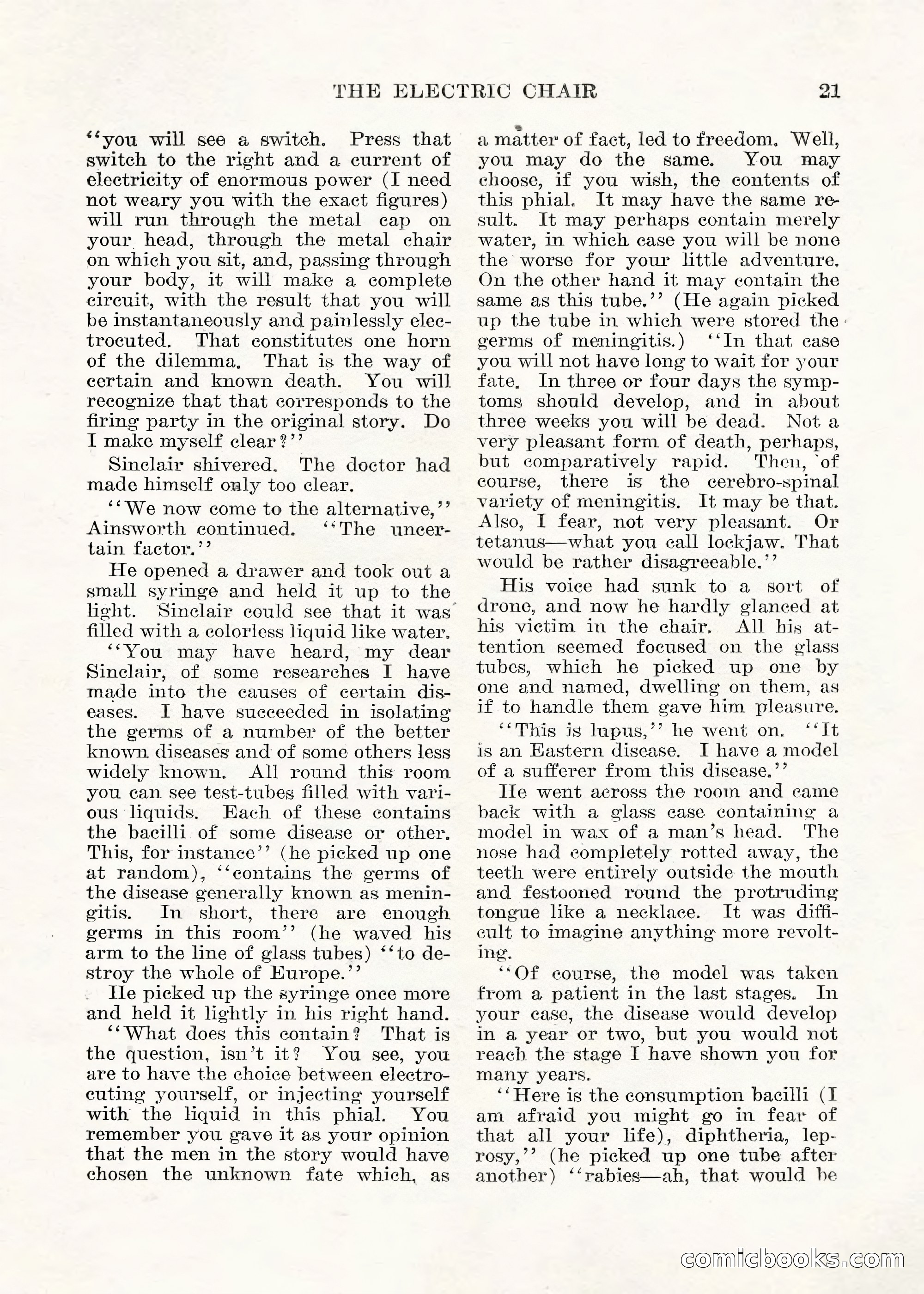 Weird Tales, Vol. V No. 1 — page 22 of 195