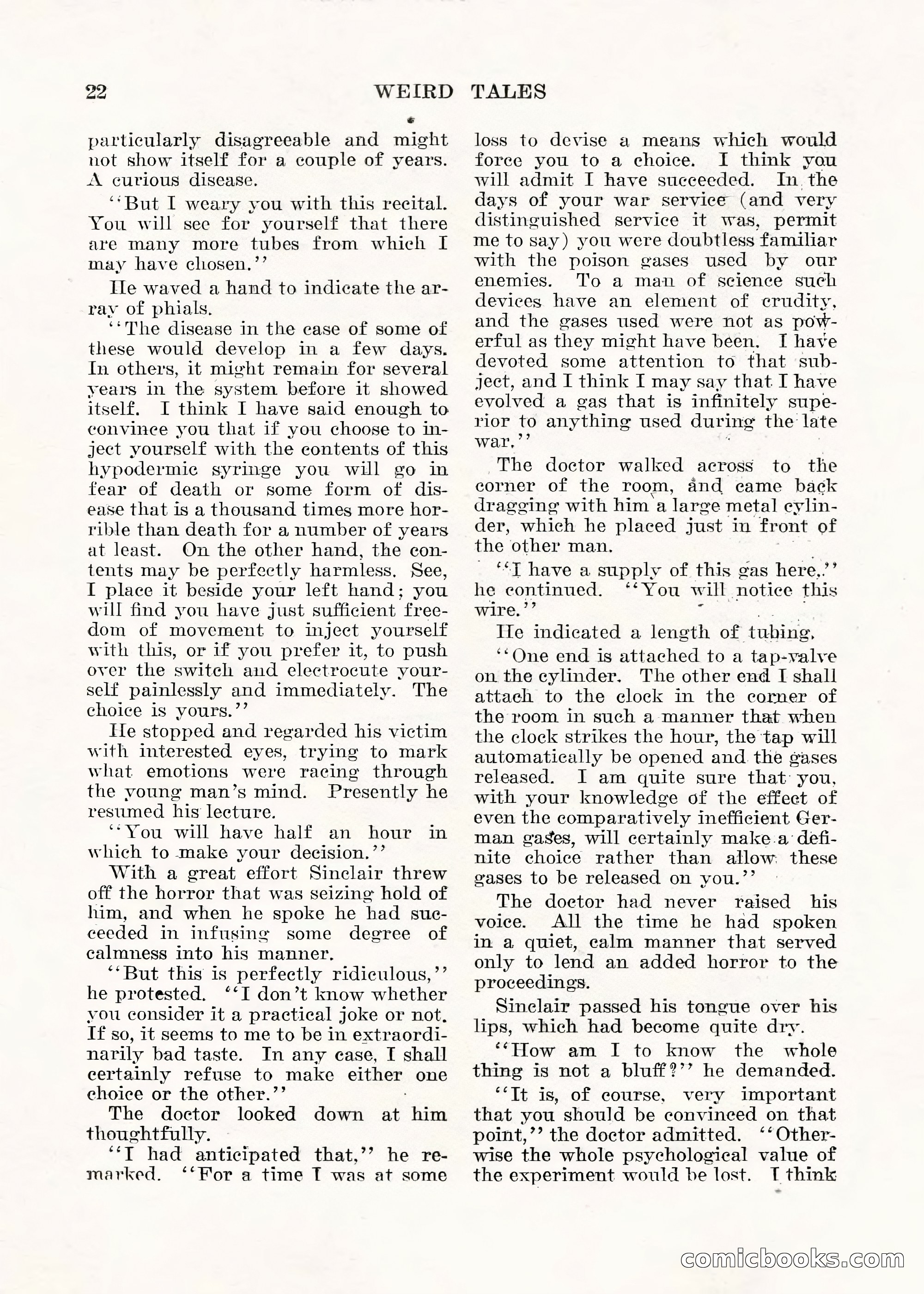 Weird Tales, Vol. V No. 1 — page 23 of 195
