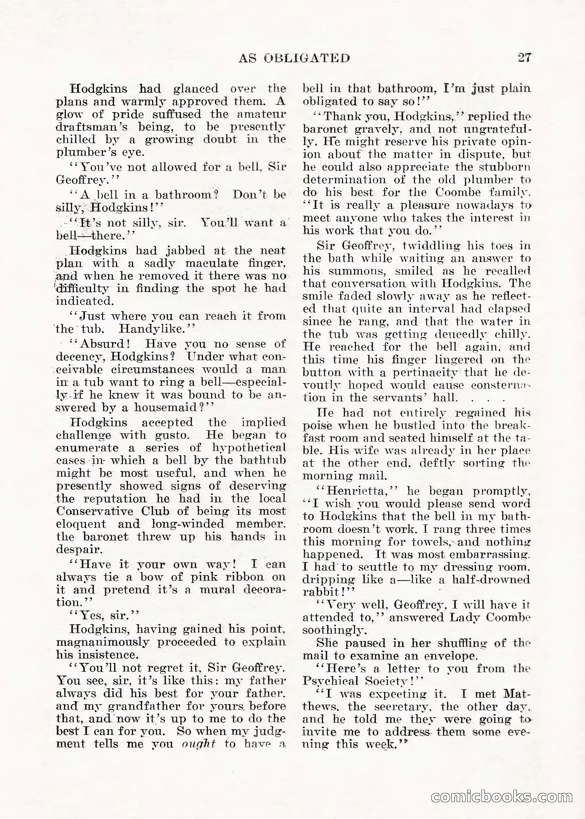 Weird Tales, Vol. V No. 1 — page 28 of 195