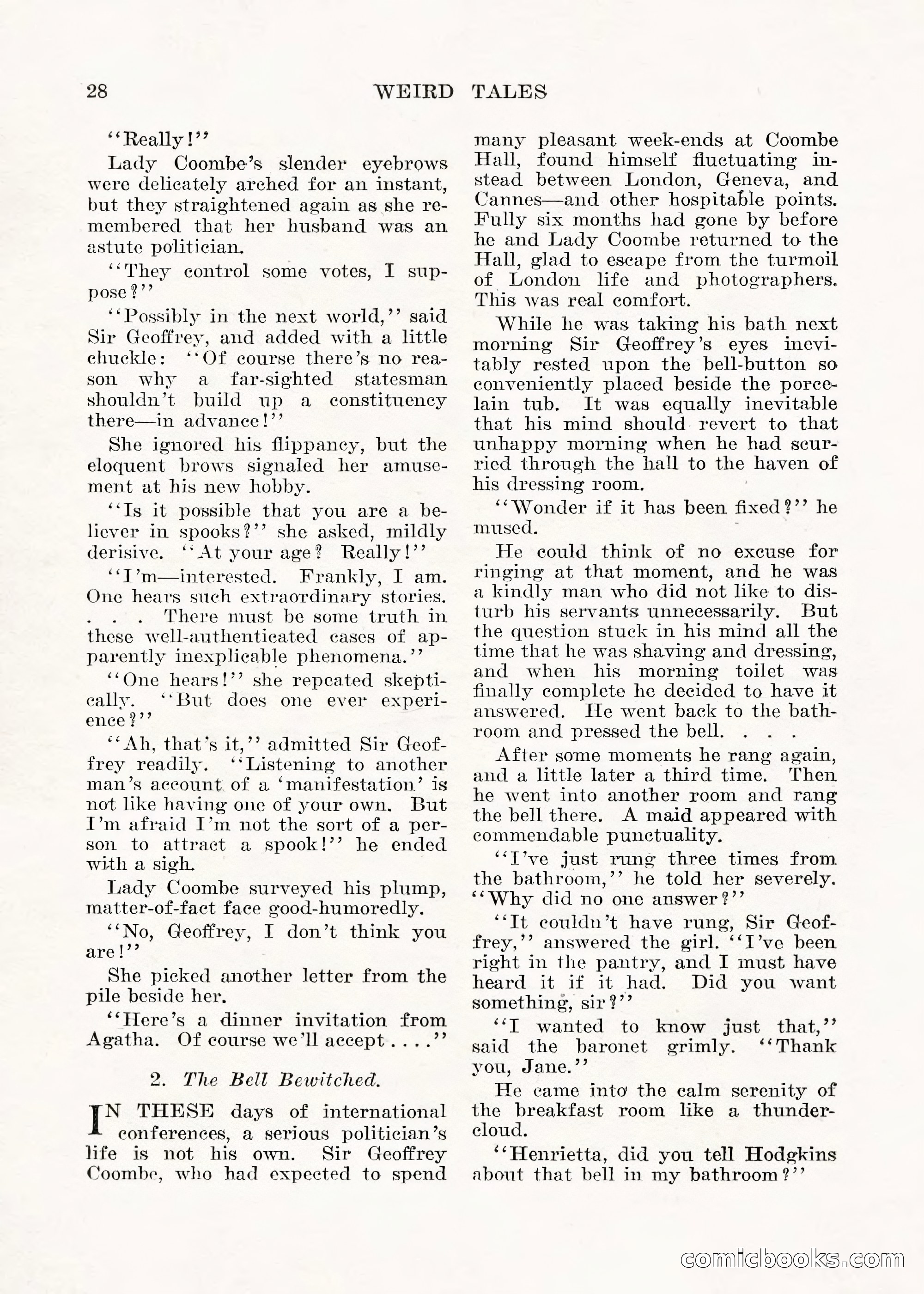 Weird Tales, Vol. V No. 1 — page 29 of 195