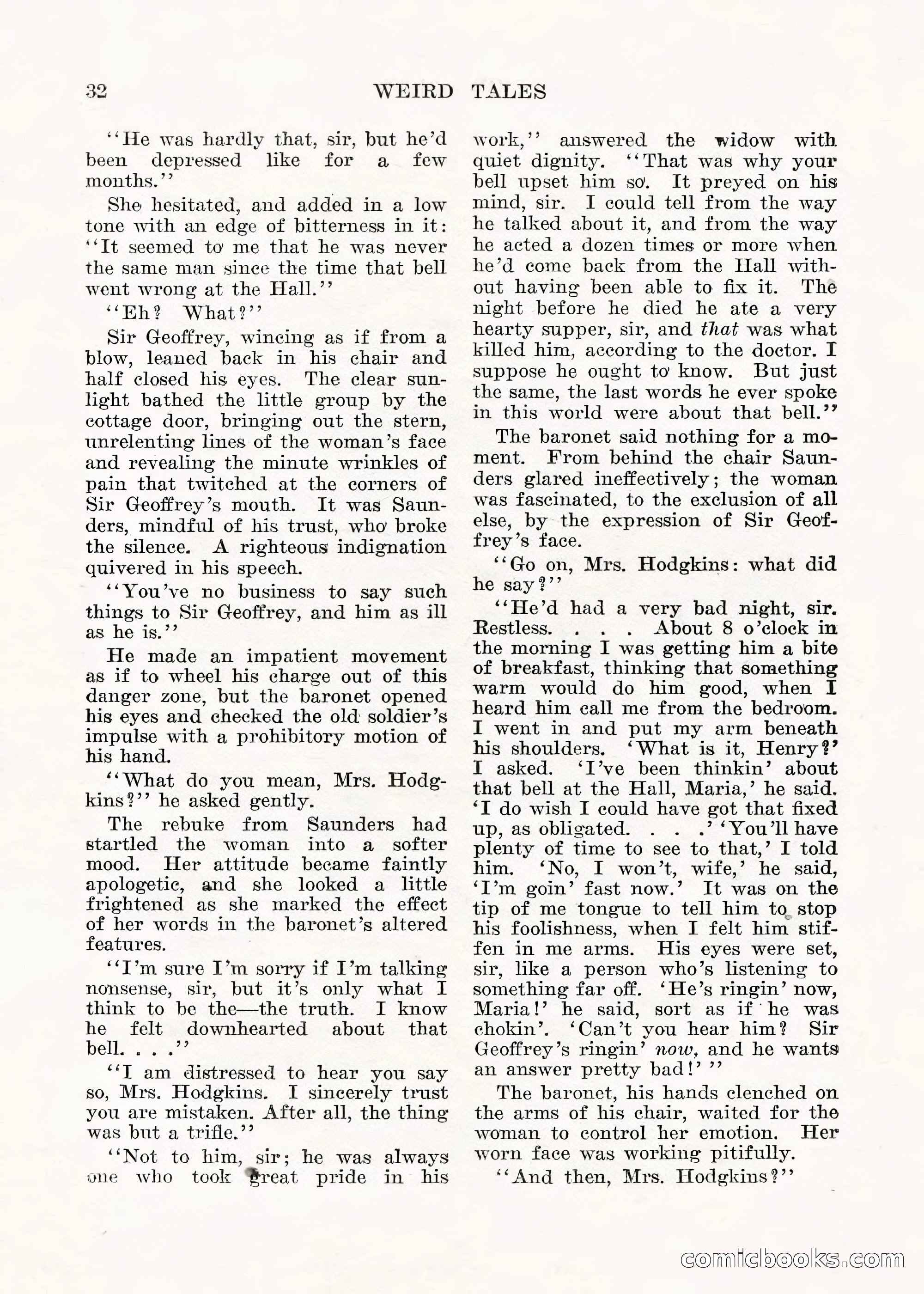 Weird Tales, Vol. V No. 1 — page 33 of 195