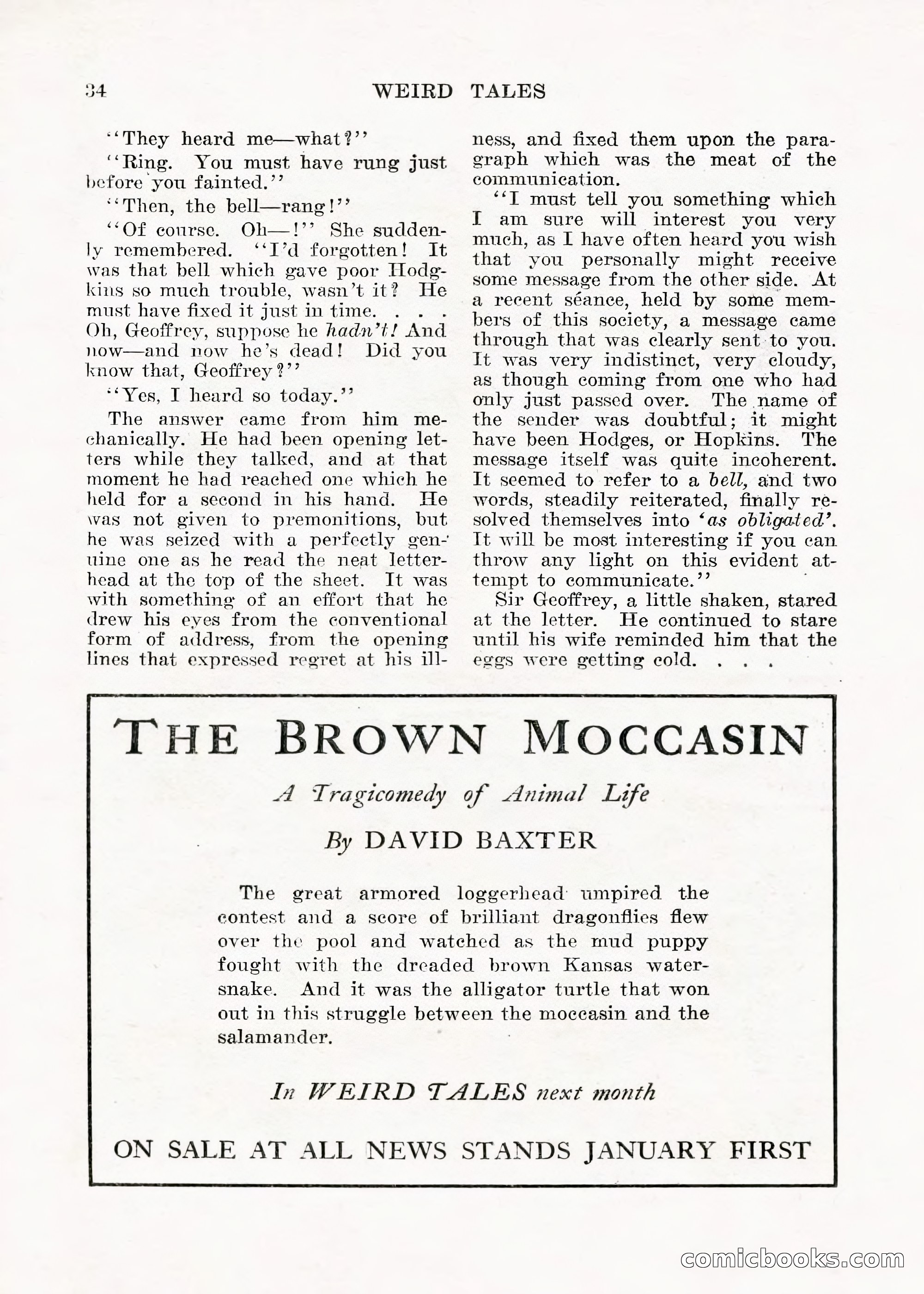 Weird Tales, Vol. V No. 1 — page 35 of 195