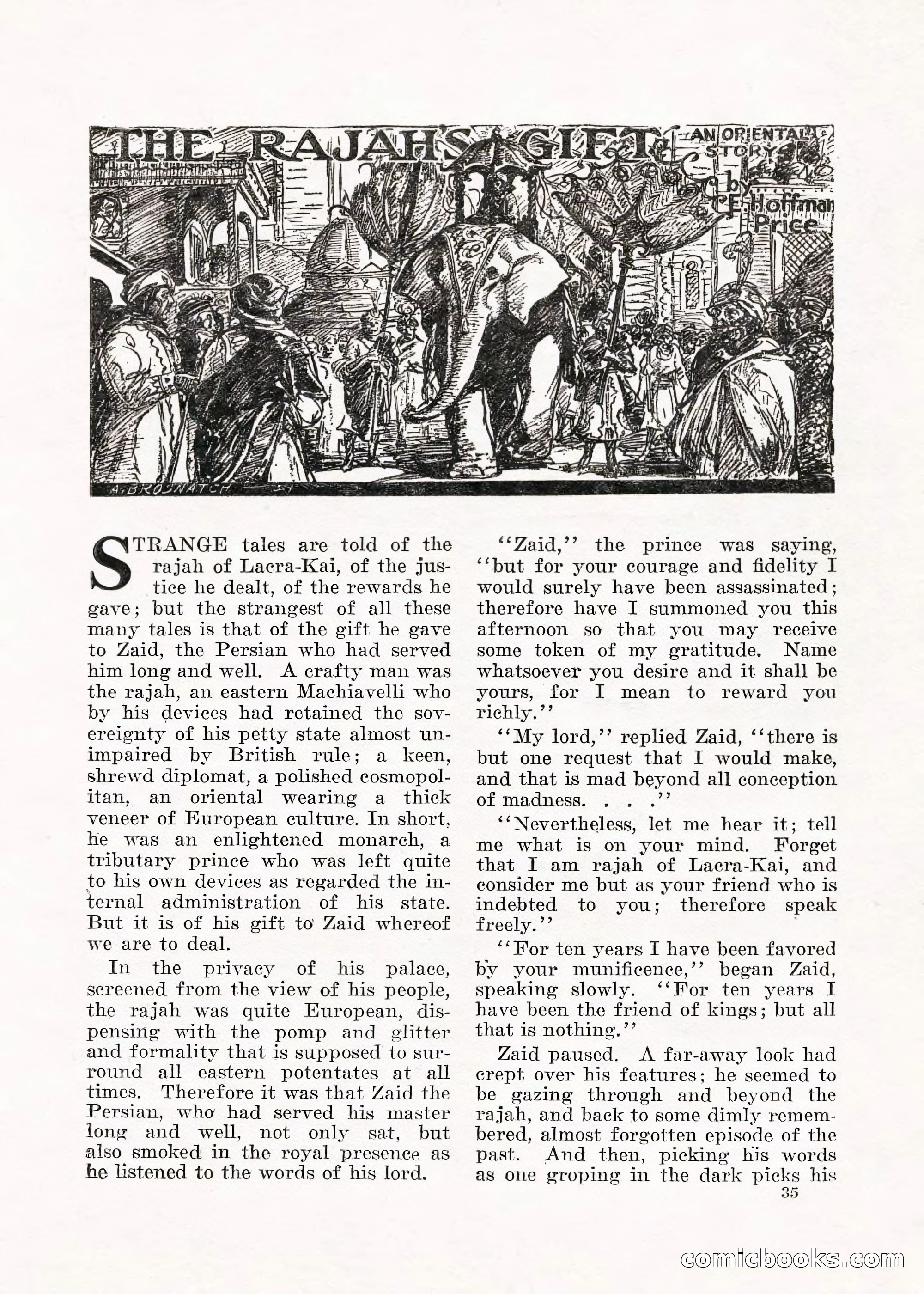 Weird Tales, Vol. V No. 1 — page 36 of 195