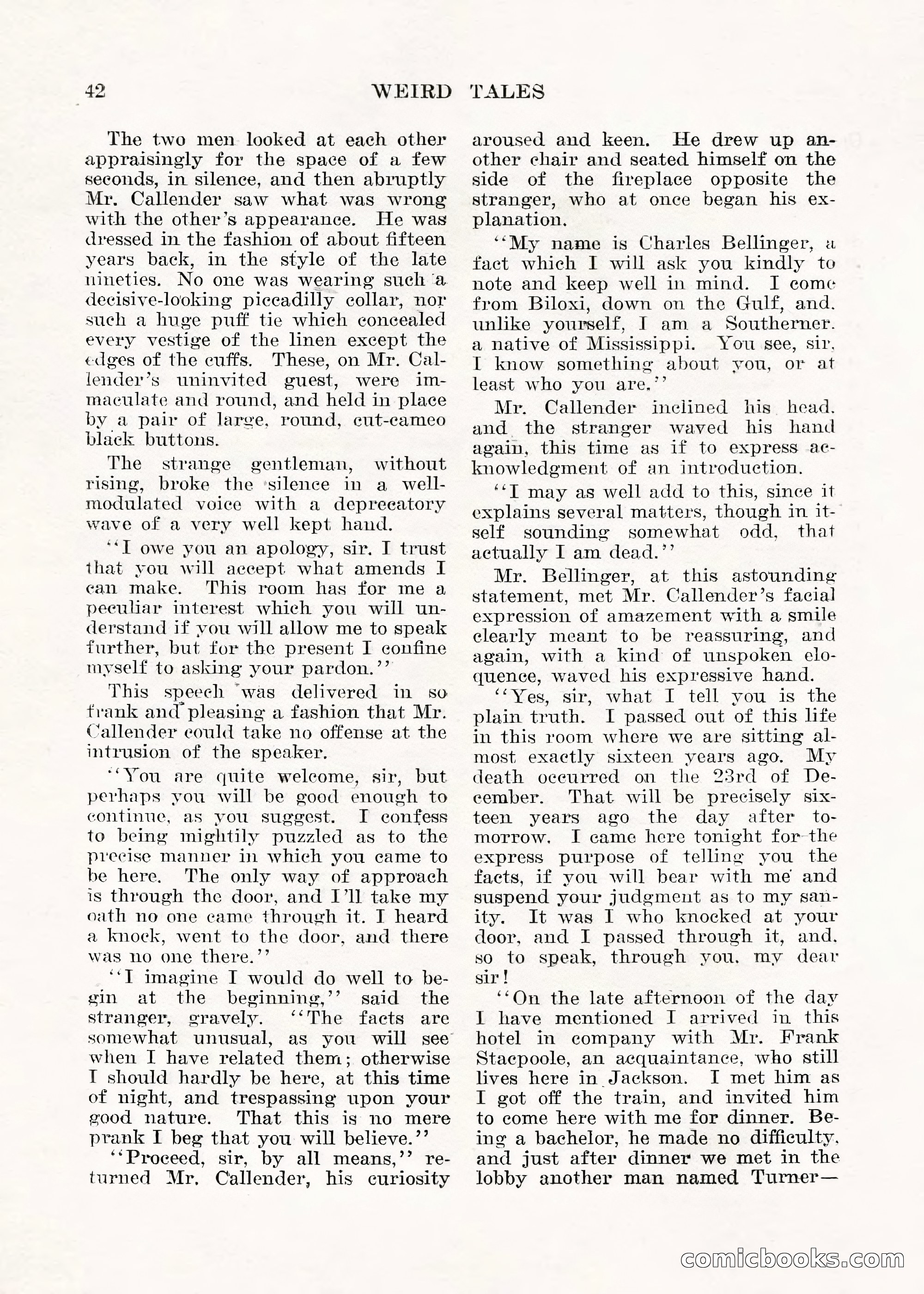 Weird Tales, Vol. V No. 1 — page 43 of 195