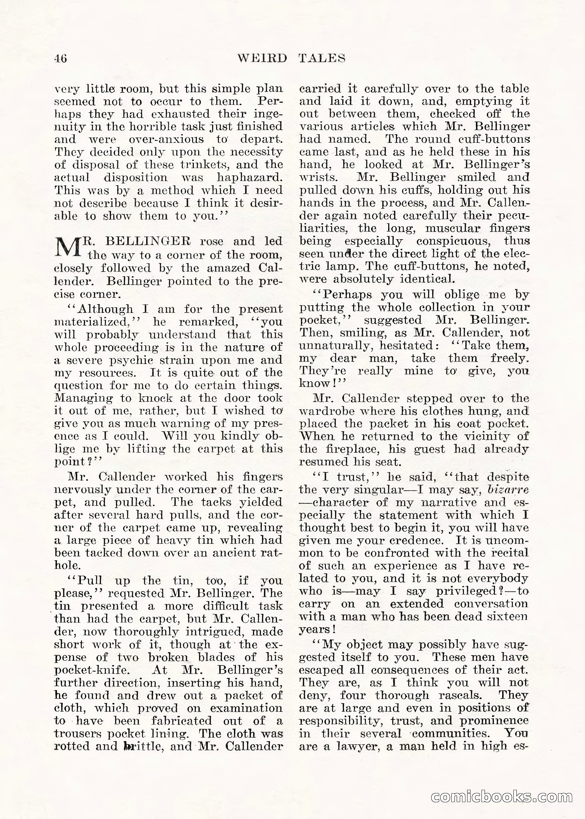 Weird Tales, Vol. V No. 1 — page 47 of 195