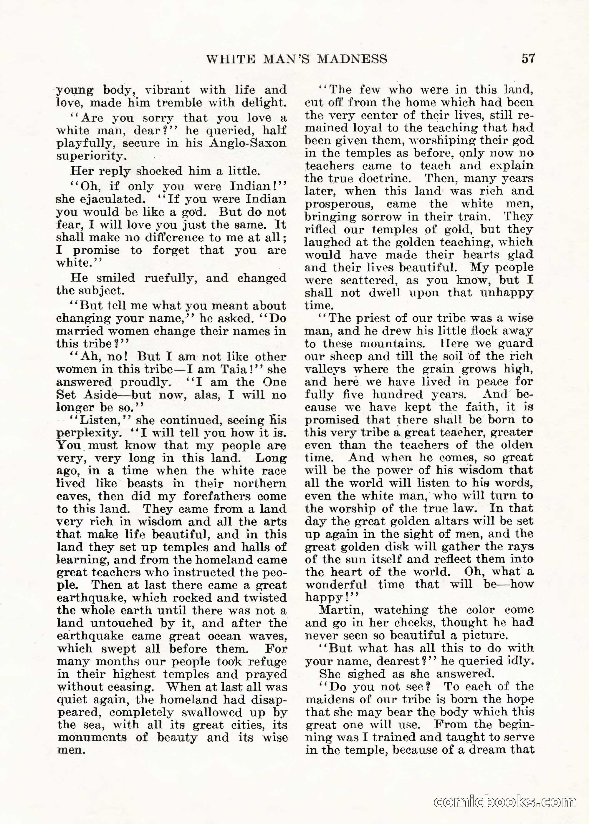 Weird Tales, Vol. V No. 1 — page 58 of 195