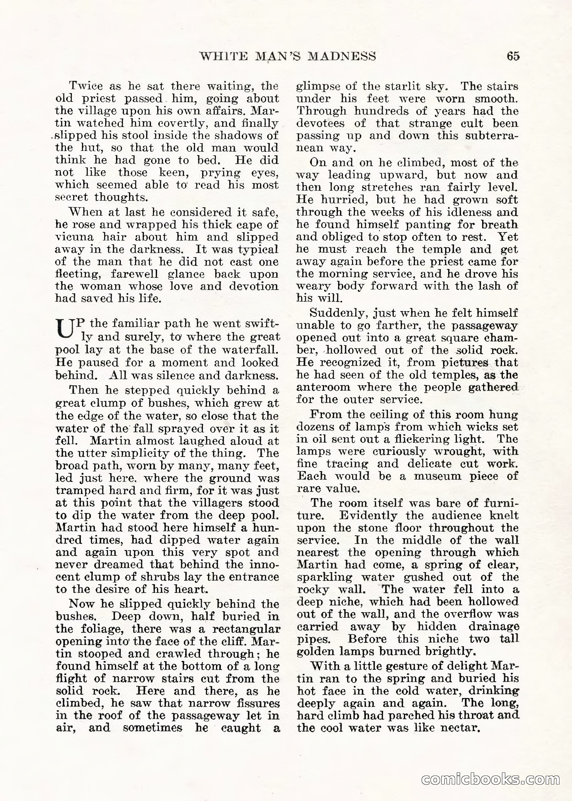 Weird Tales, Vol. V No. 1 — page 66 of 195