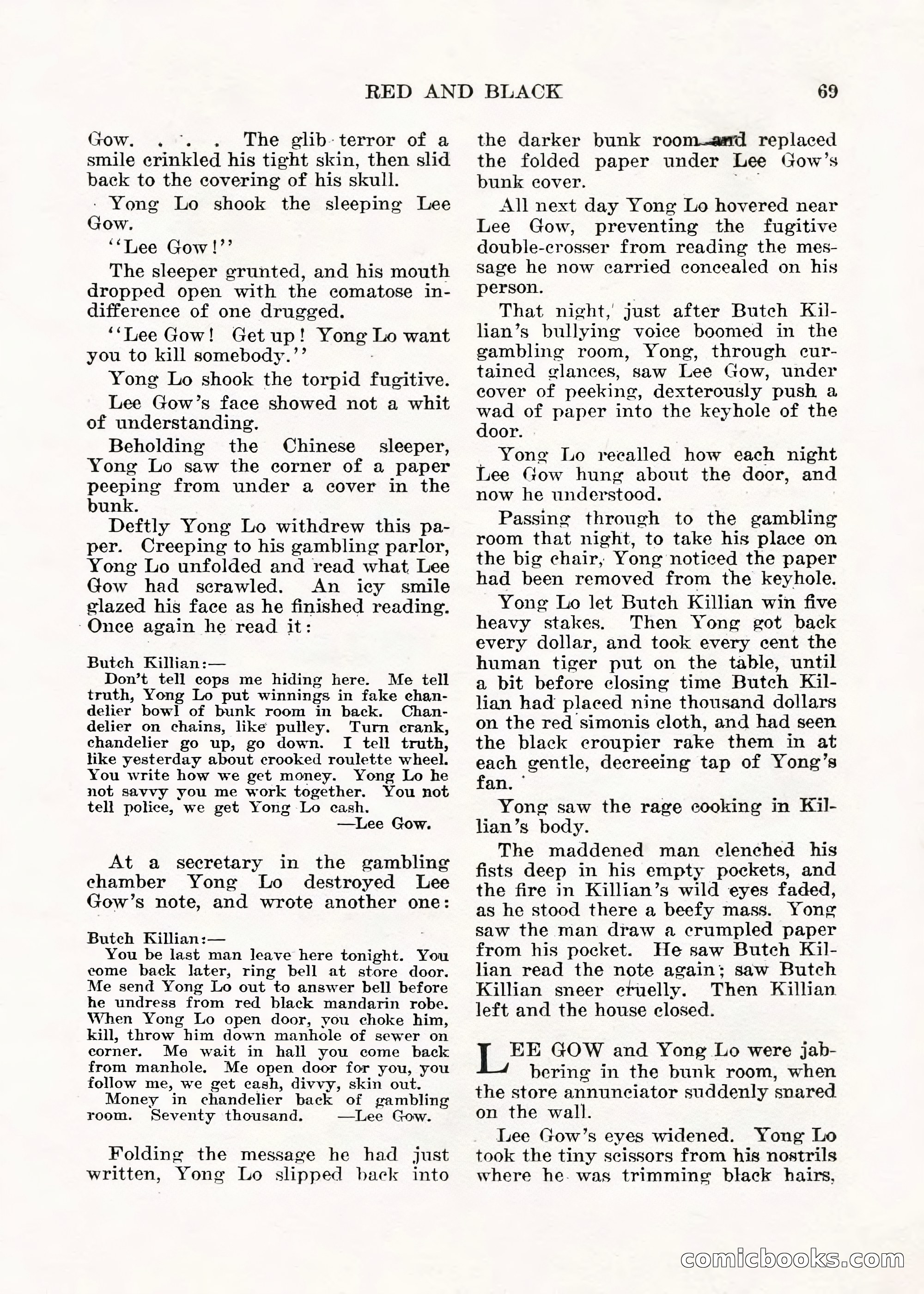 Weird Tales, Vol. V No. 1 — page 70 of 195