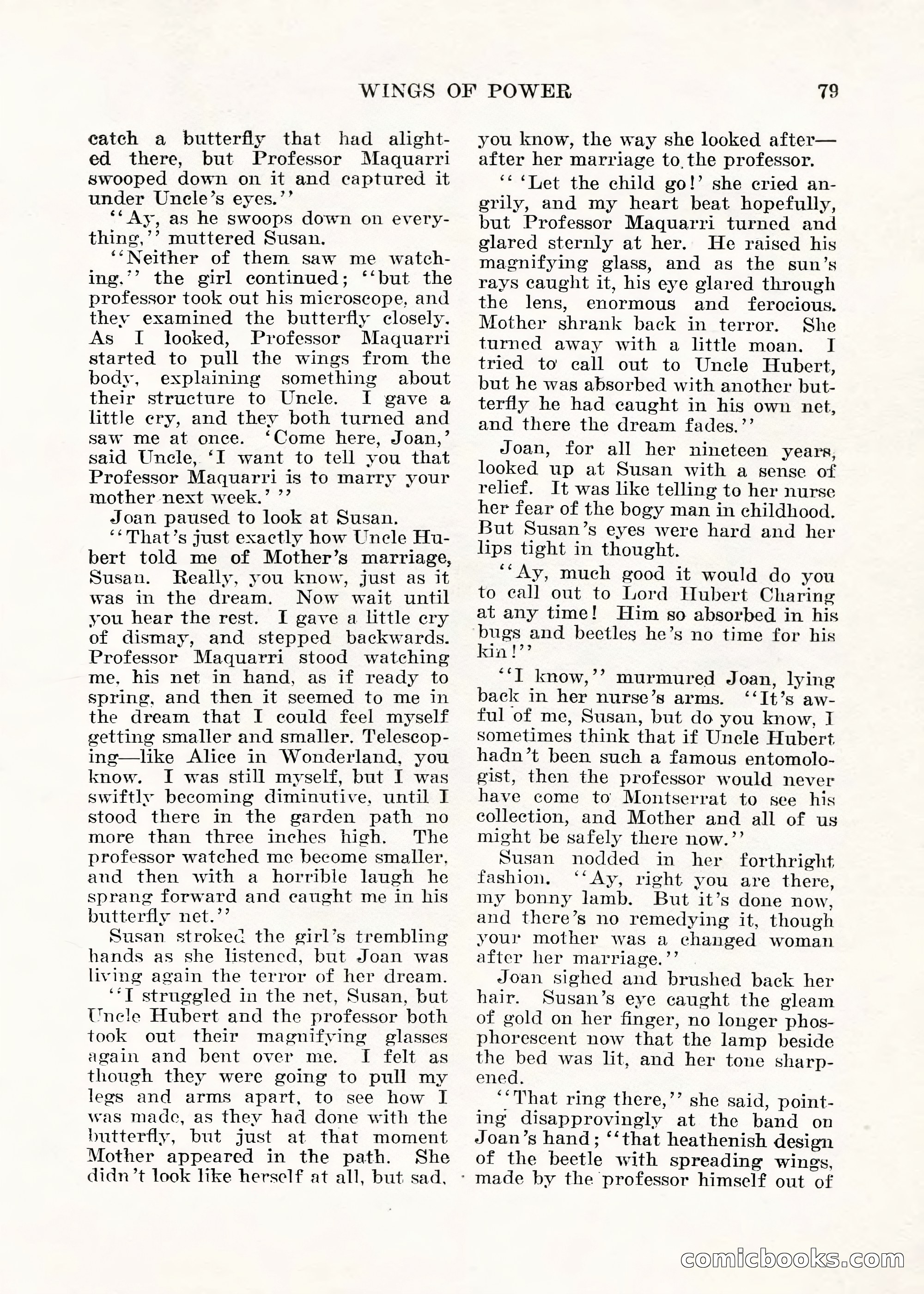 Weird Tales, Vol. V No. 1 — page 80 of 195