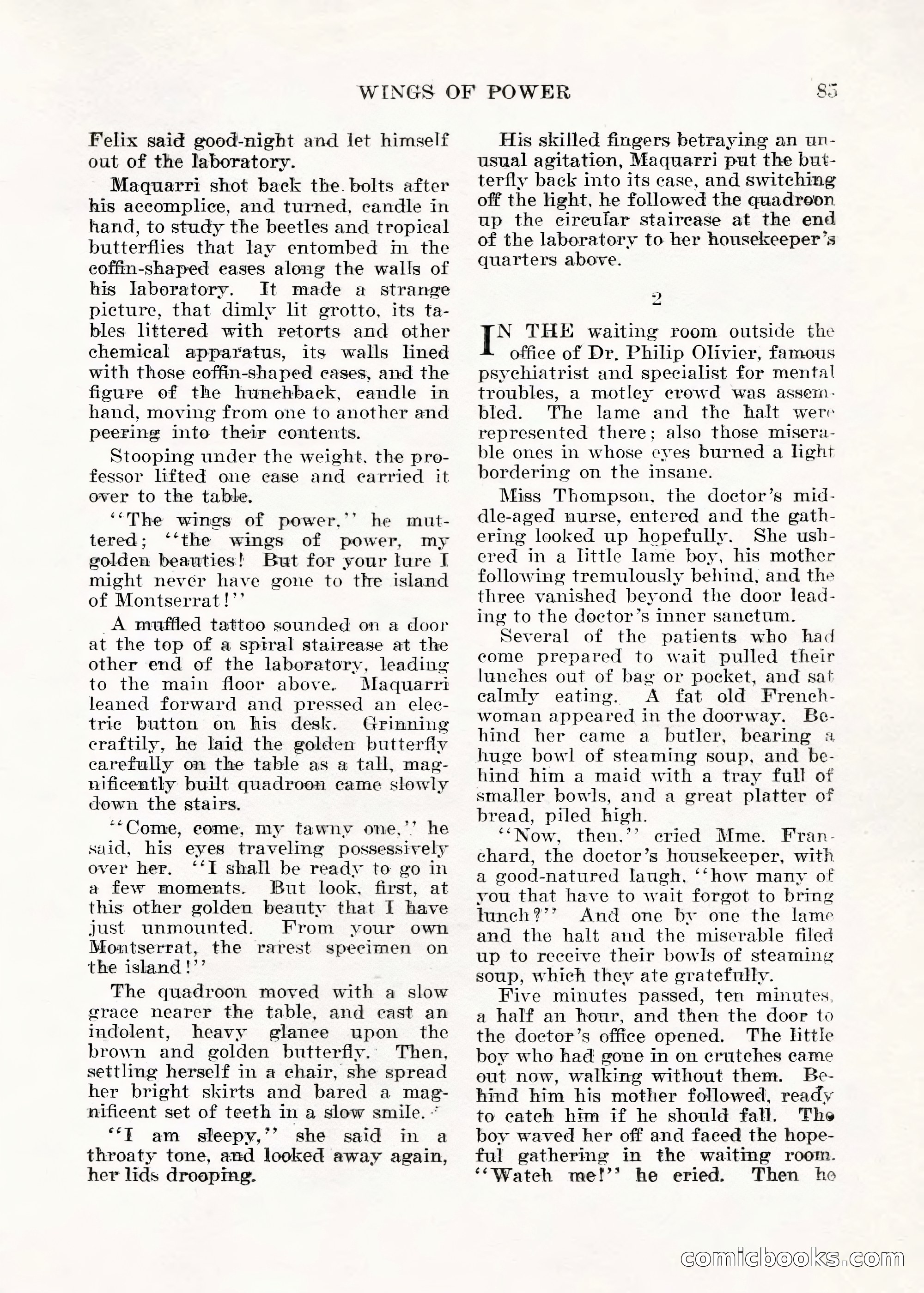 Weird Tales, Vol. V No. 1 — page 86 of 195