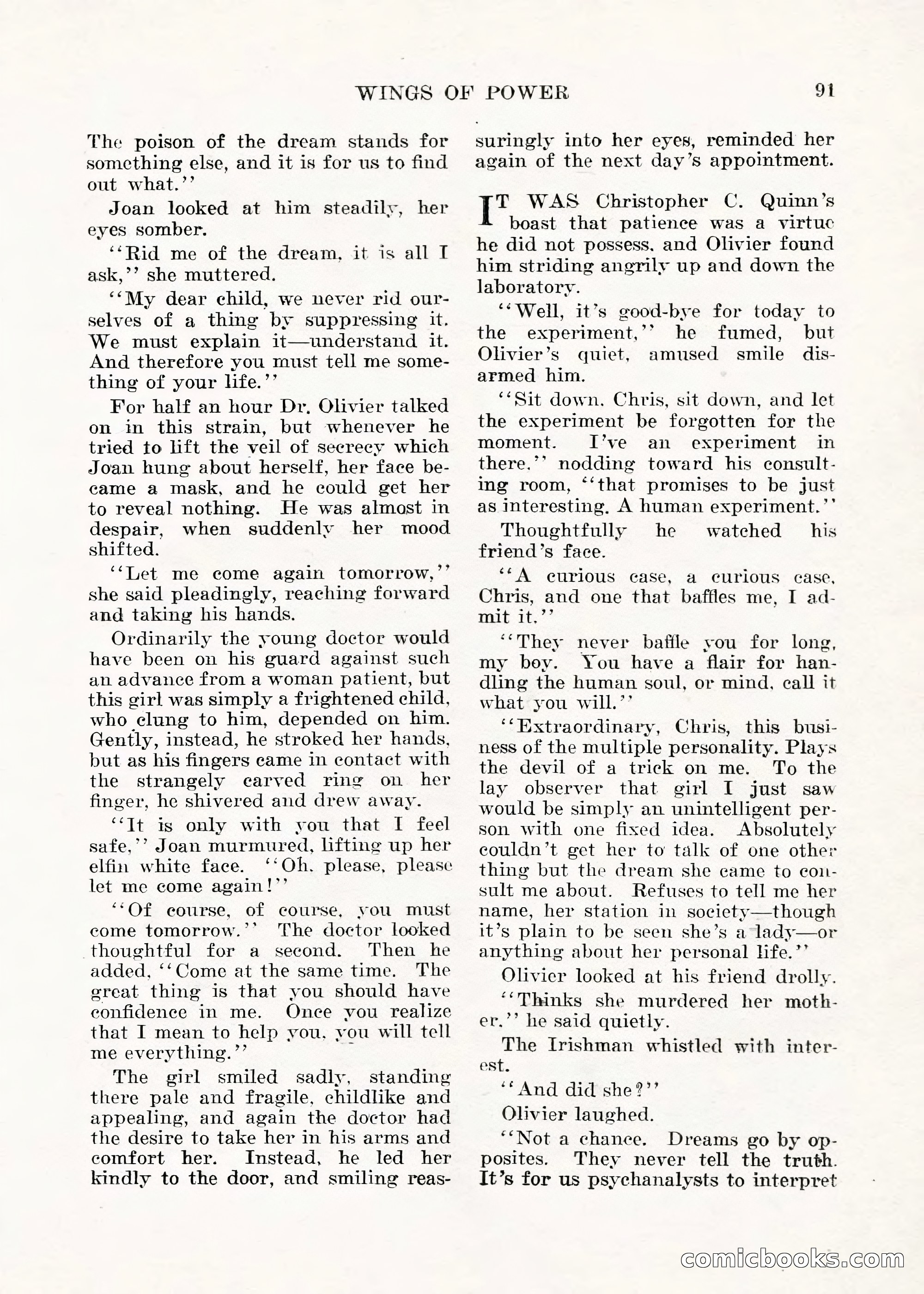 Weird Tales, Vol. V No. 1 — page 92 of 195