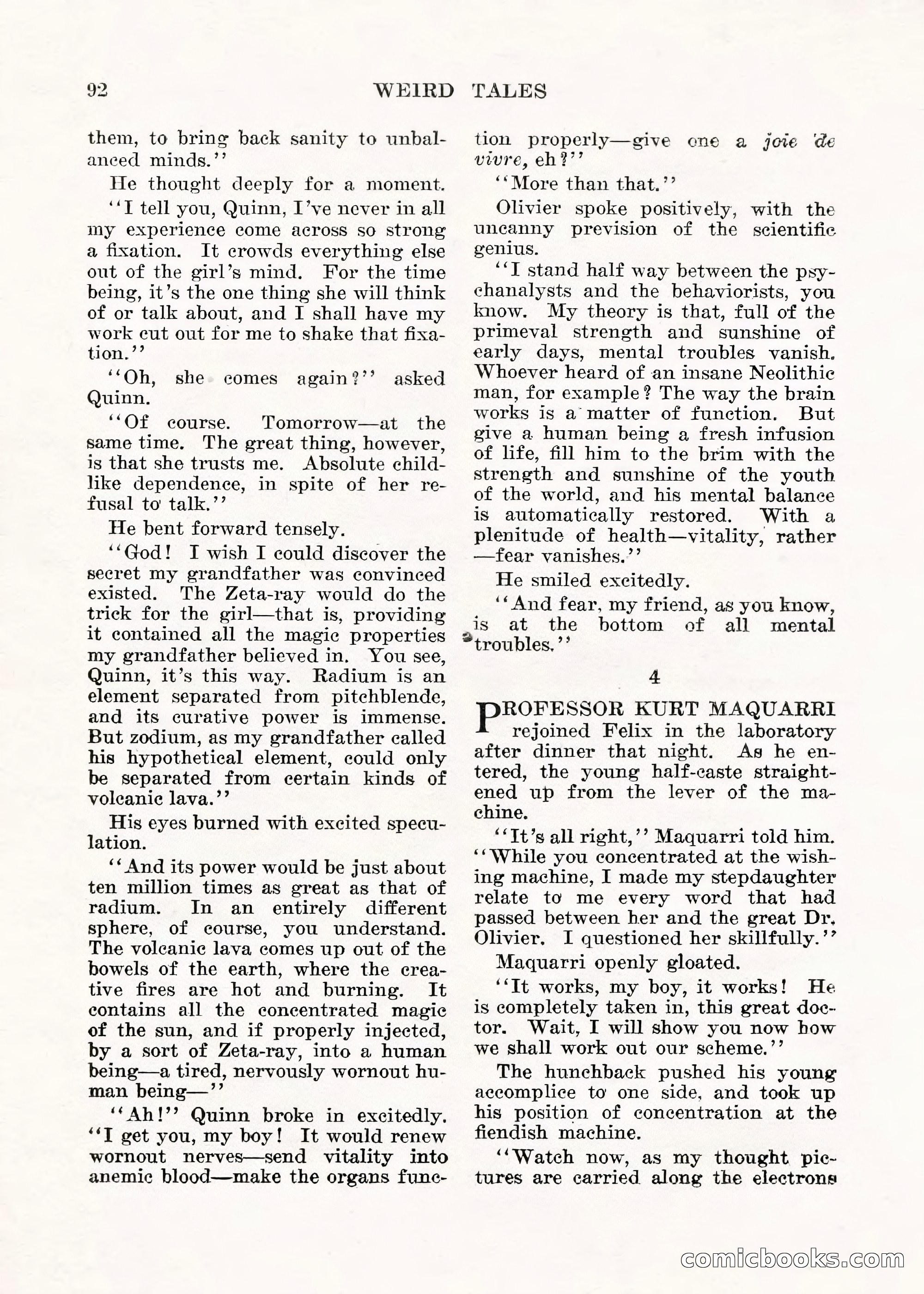 Weird Tales, Vol. V No. 1 — page 93 of 195