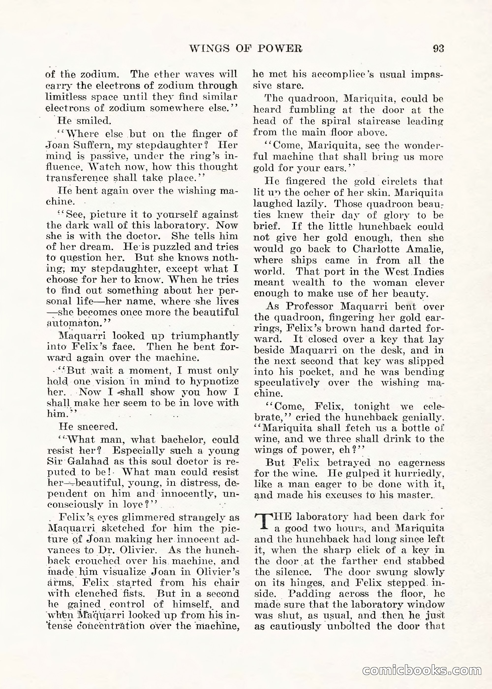 Weird Tales, Vol. V No. 1 — page 94 of 195