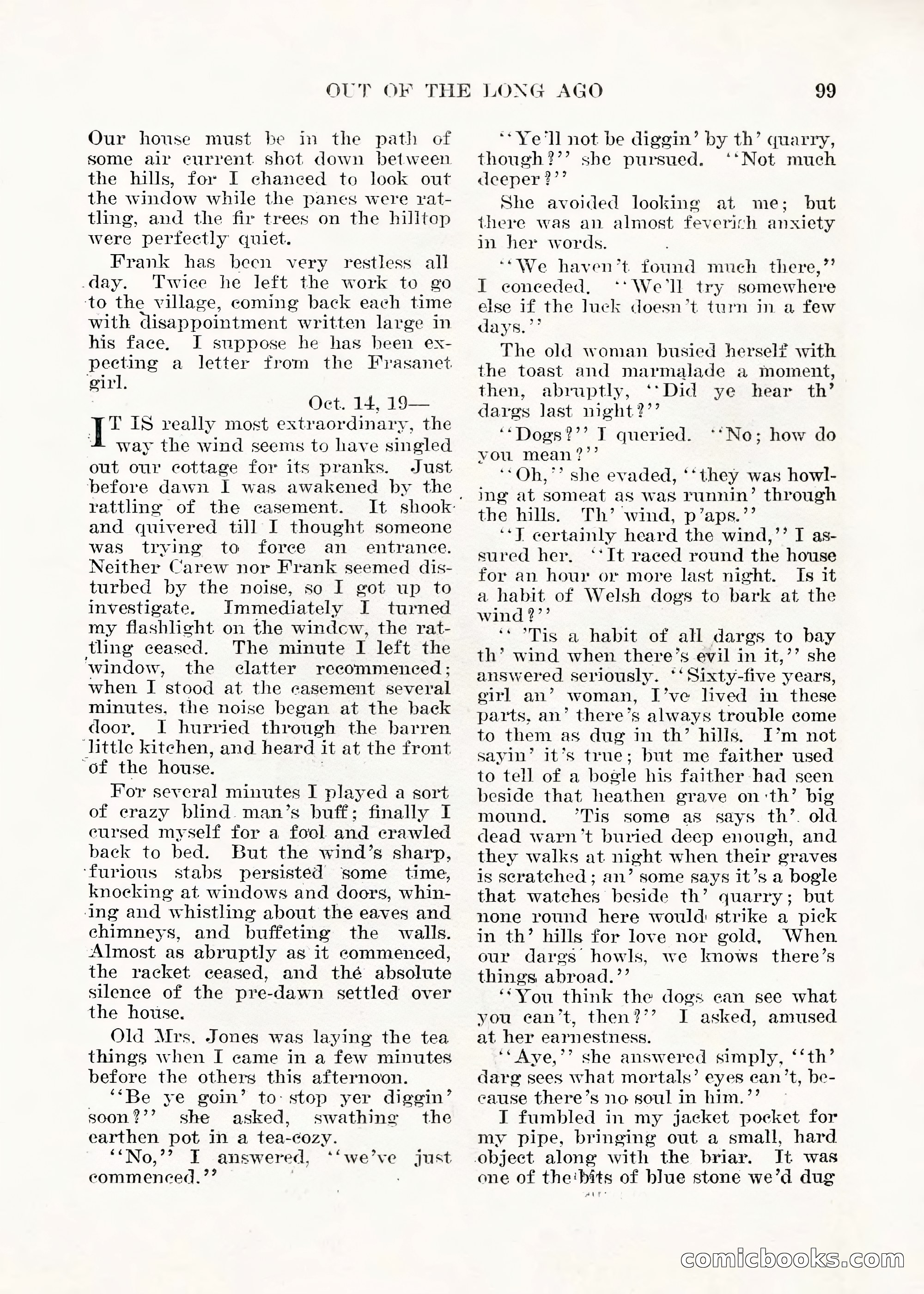 Weird Tales, Vol. V No. 1 — page 100 of 195