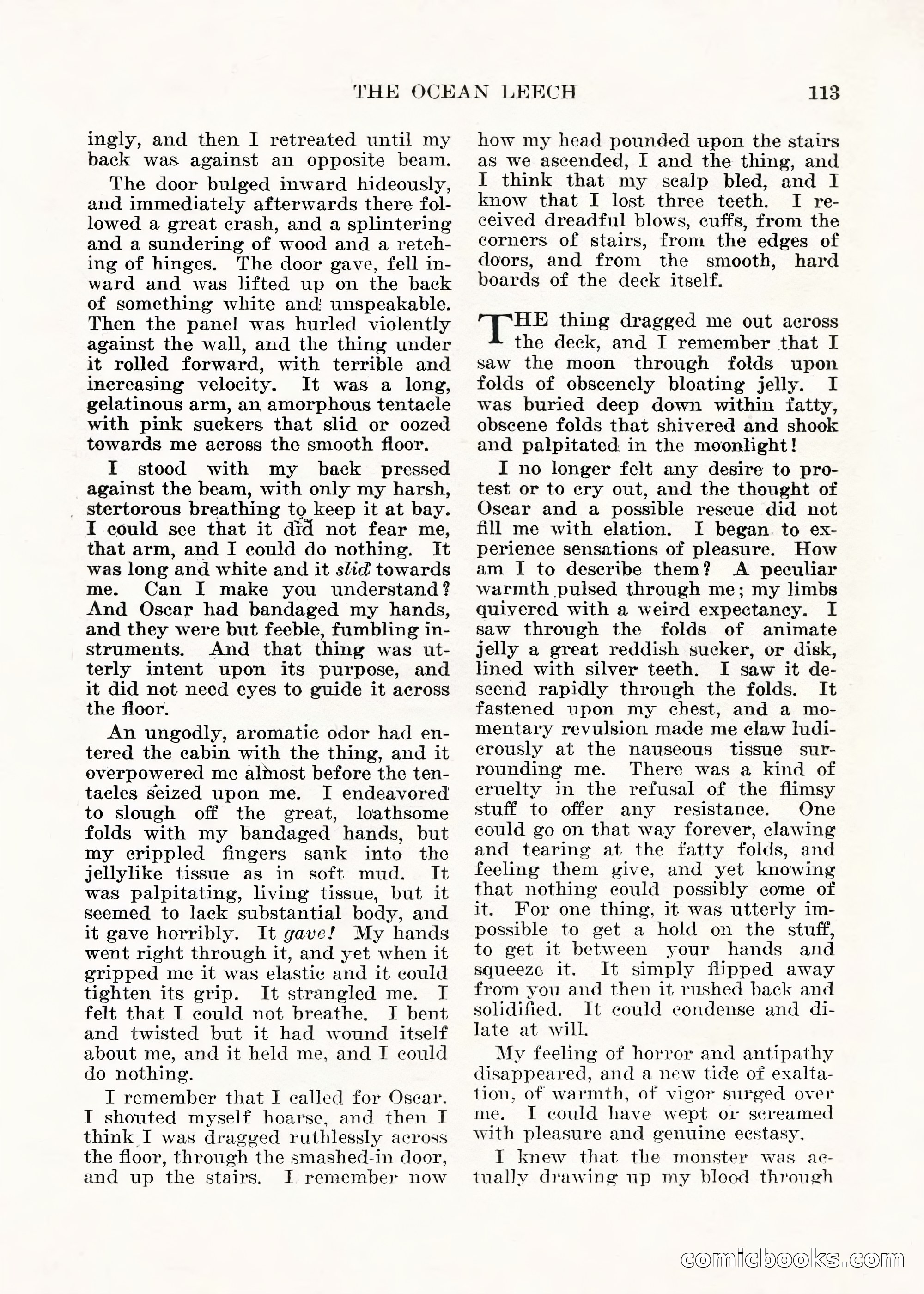 Weird Tales, Vol. V No. 1 — page 114 of 195