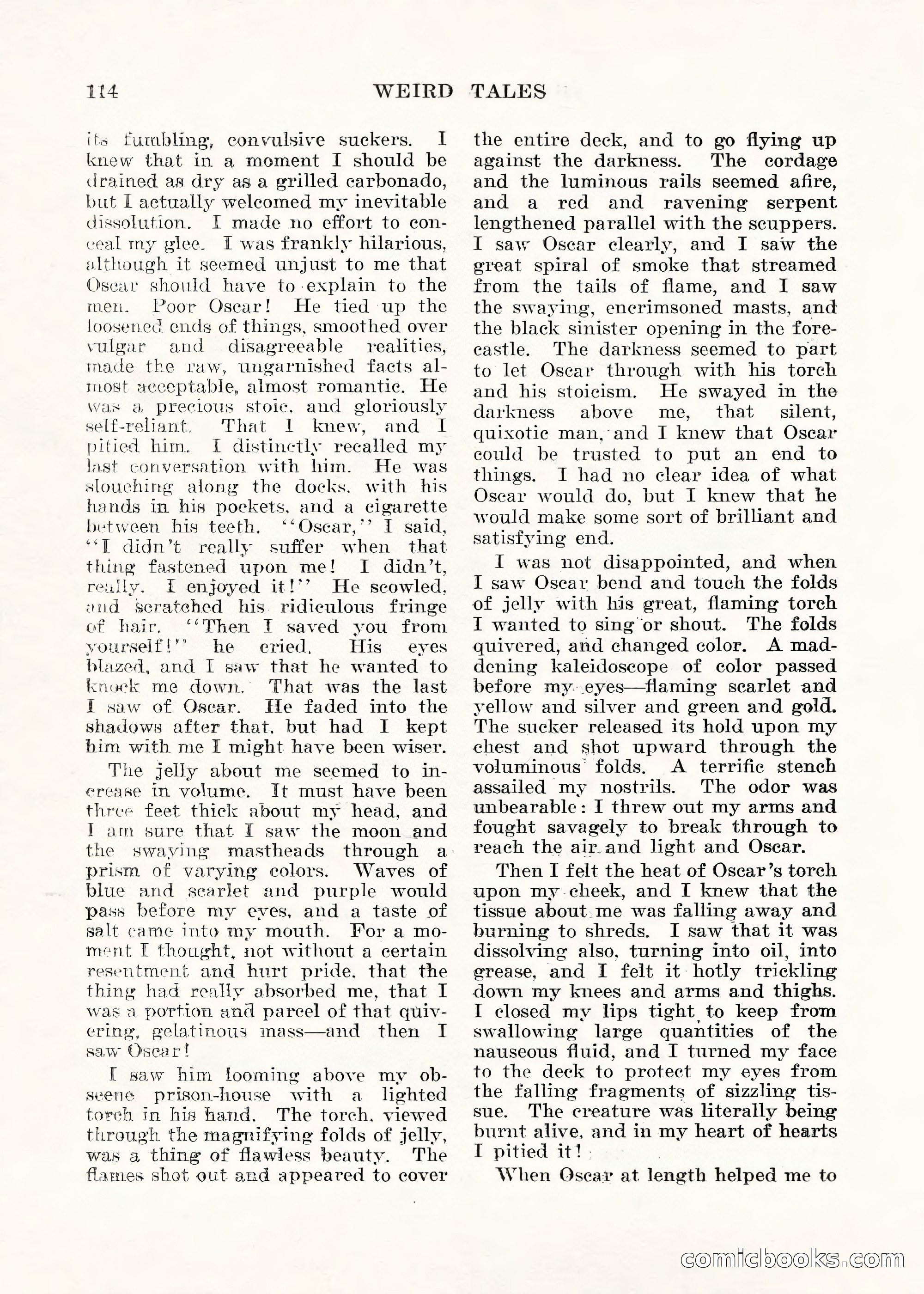 Weird Tales, Vol. V No. 1 — page 115 of 195