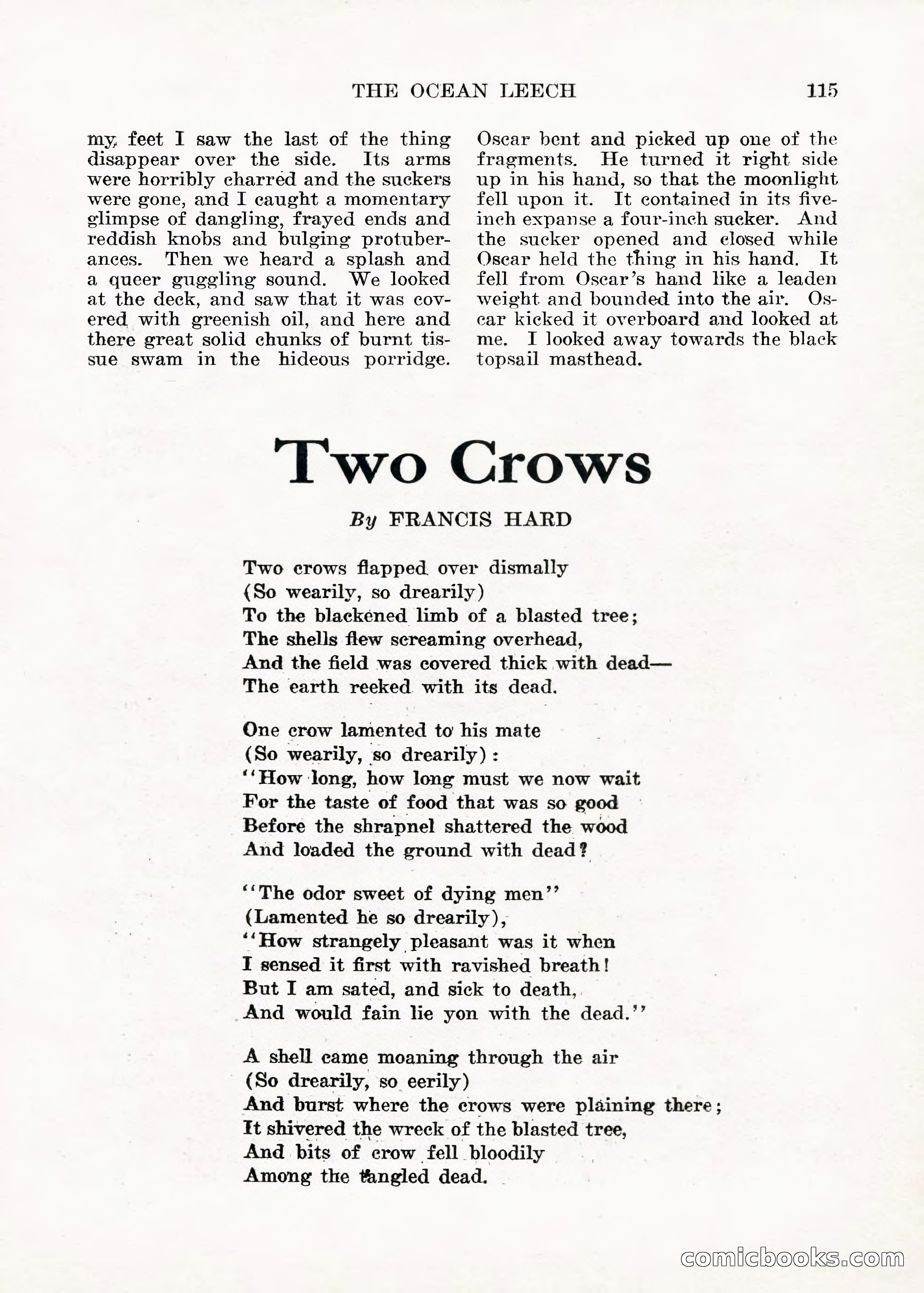 Weird Tales, Vol. V No. 1 — page 116 of 195