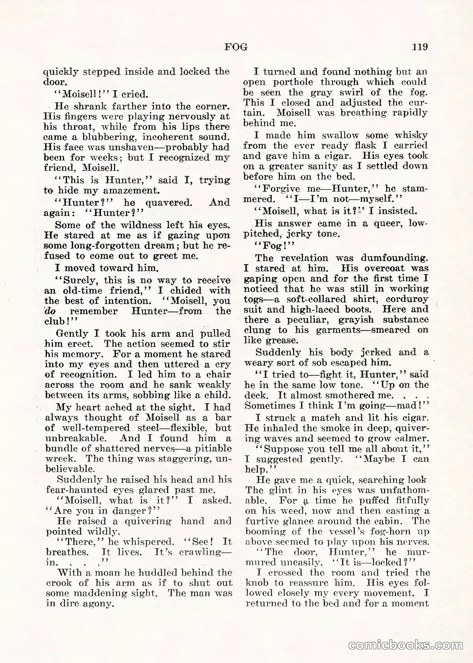 Weird Tales, Vol. V No. 1 — page 120 of 195