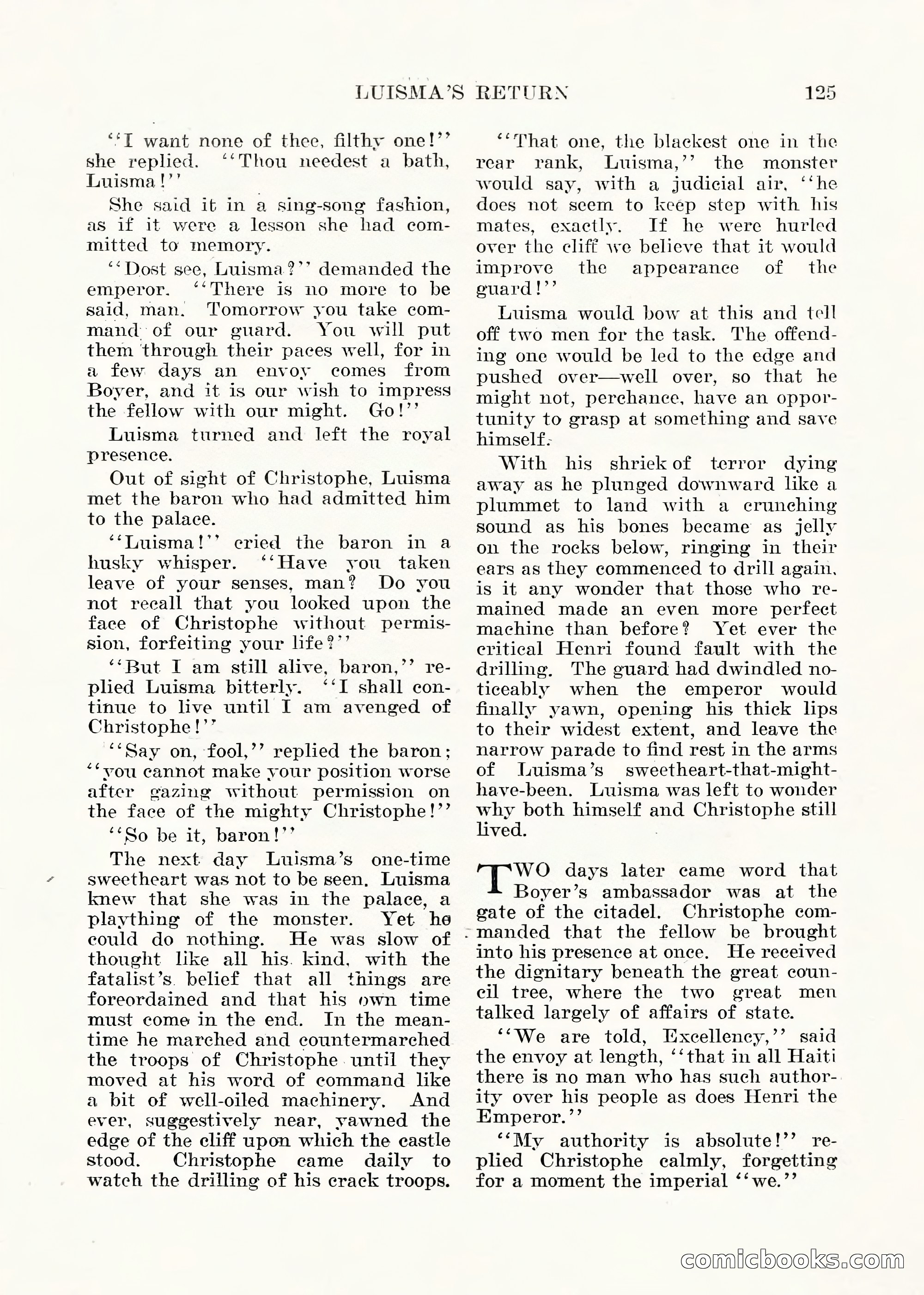 Weird Tales, Vol. V No. 1 — page 126 of 195