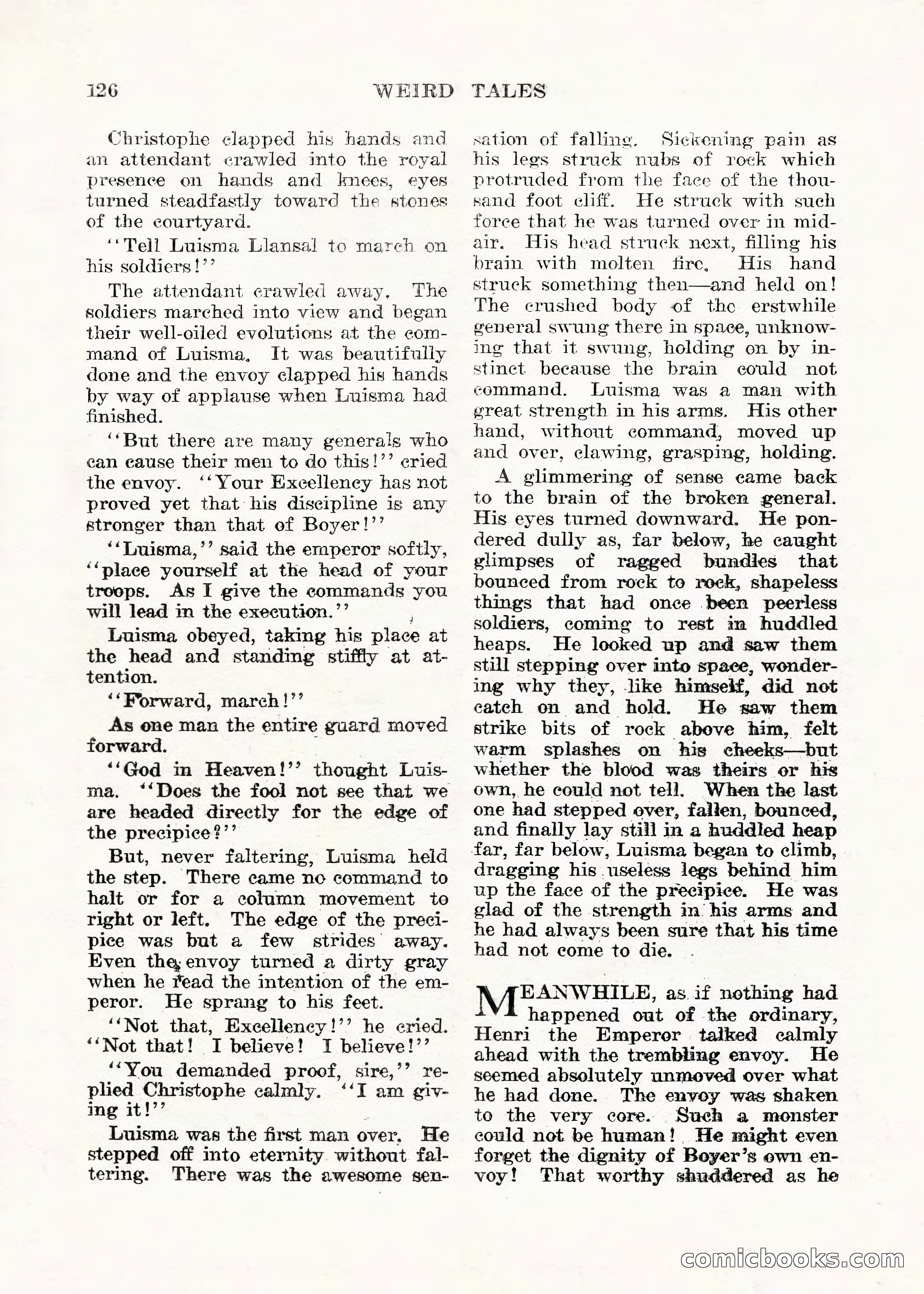 Weird Tales, Vol. V No. 1 — page 127 of 195