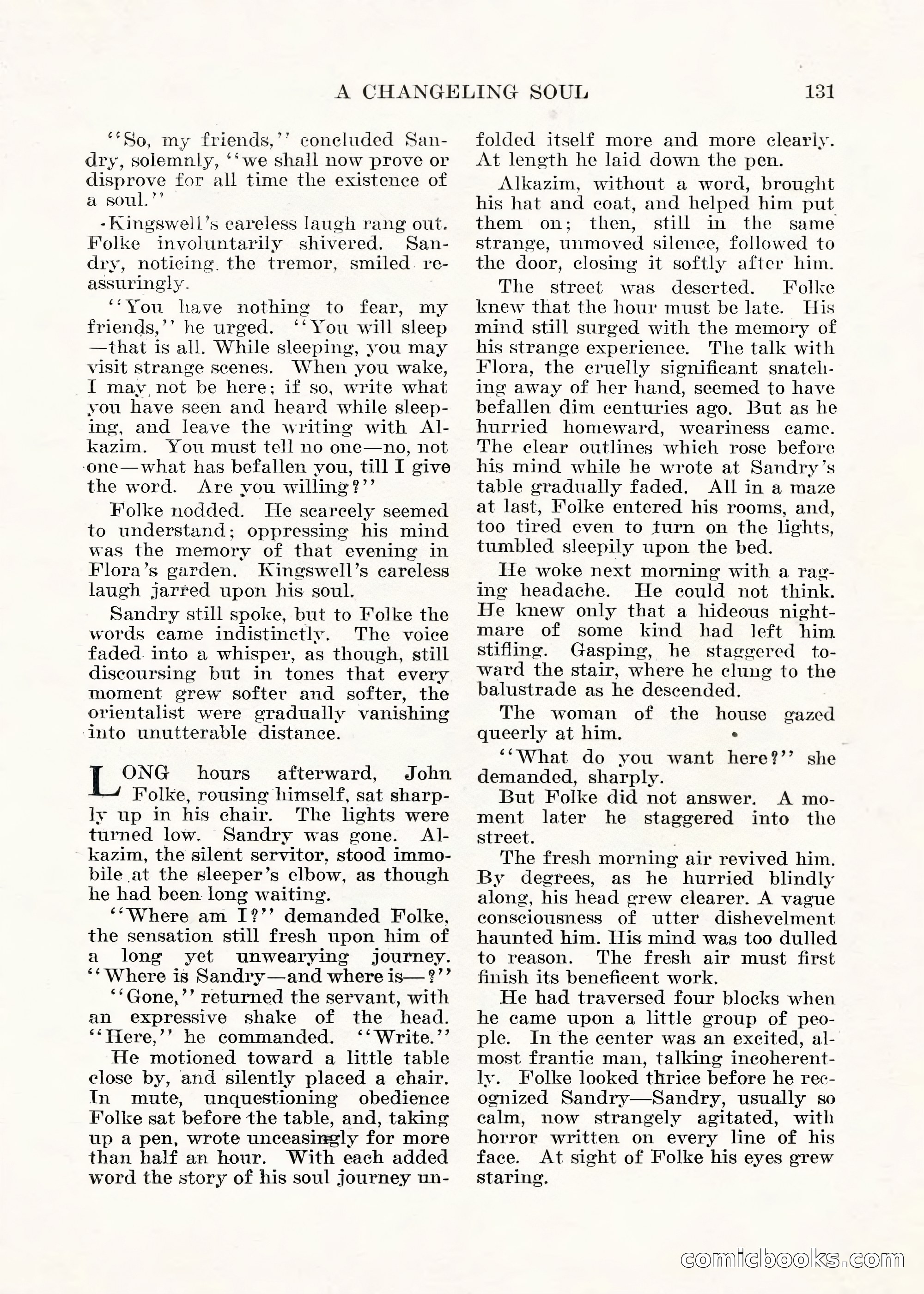 Weird Tales, Vol. V No. 1 — page 132 of 195